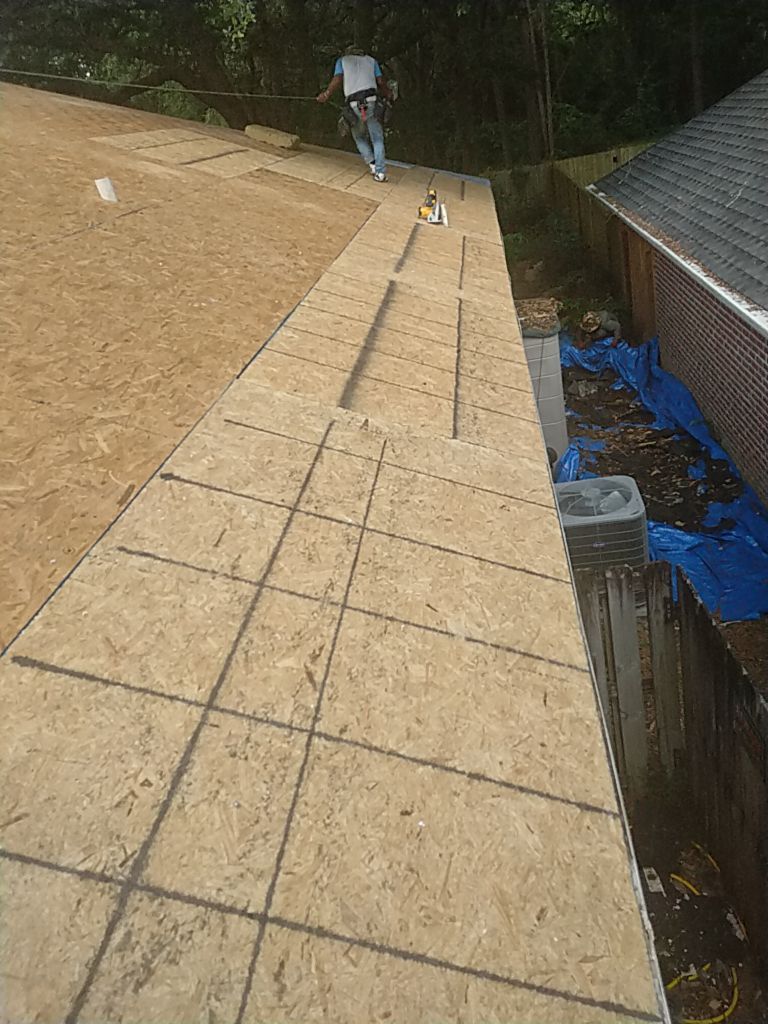 Residential Roofing Installation using Roof Replacement by American Roofing & Construction LLC