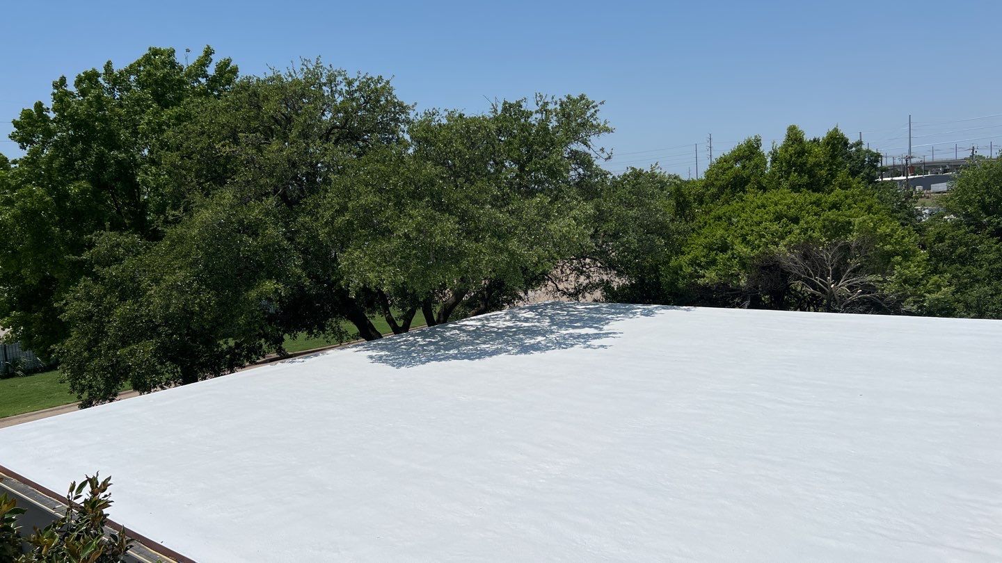 Foam & Metal Roof Restoration – Thermo Sensors (Garland, TX) by All Star Roofing LLC