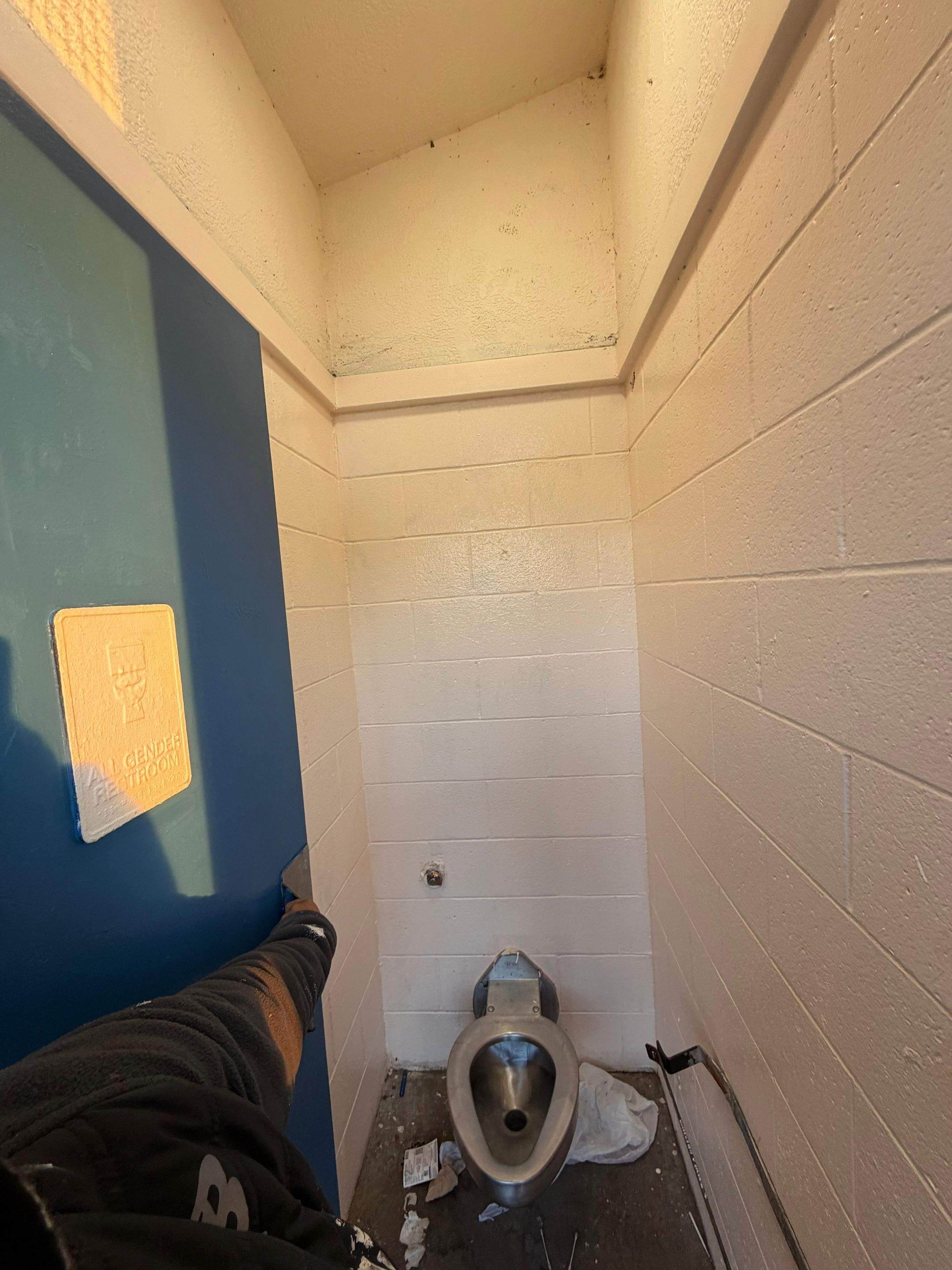 Public Bathrooms makeover by CG Pro Painting 