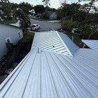 24ga 1.5" Mechanical Seam Mill Finish by Total Roofing System The Metal Roof Experts