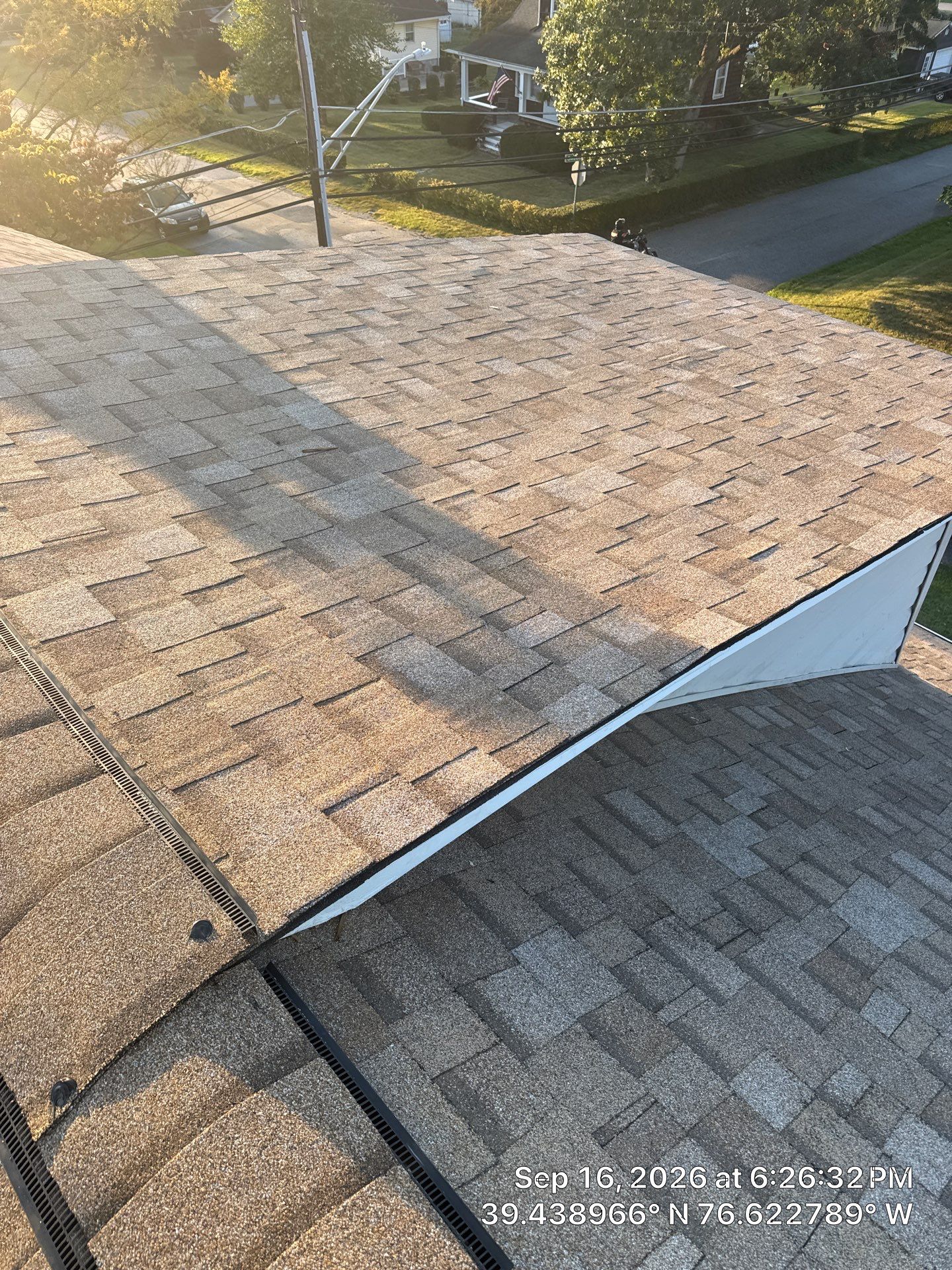 Architectural Asphalt Shingle Roof Replacement in Timonium, Maryland by First Chesapeake Roofing