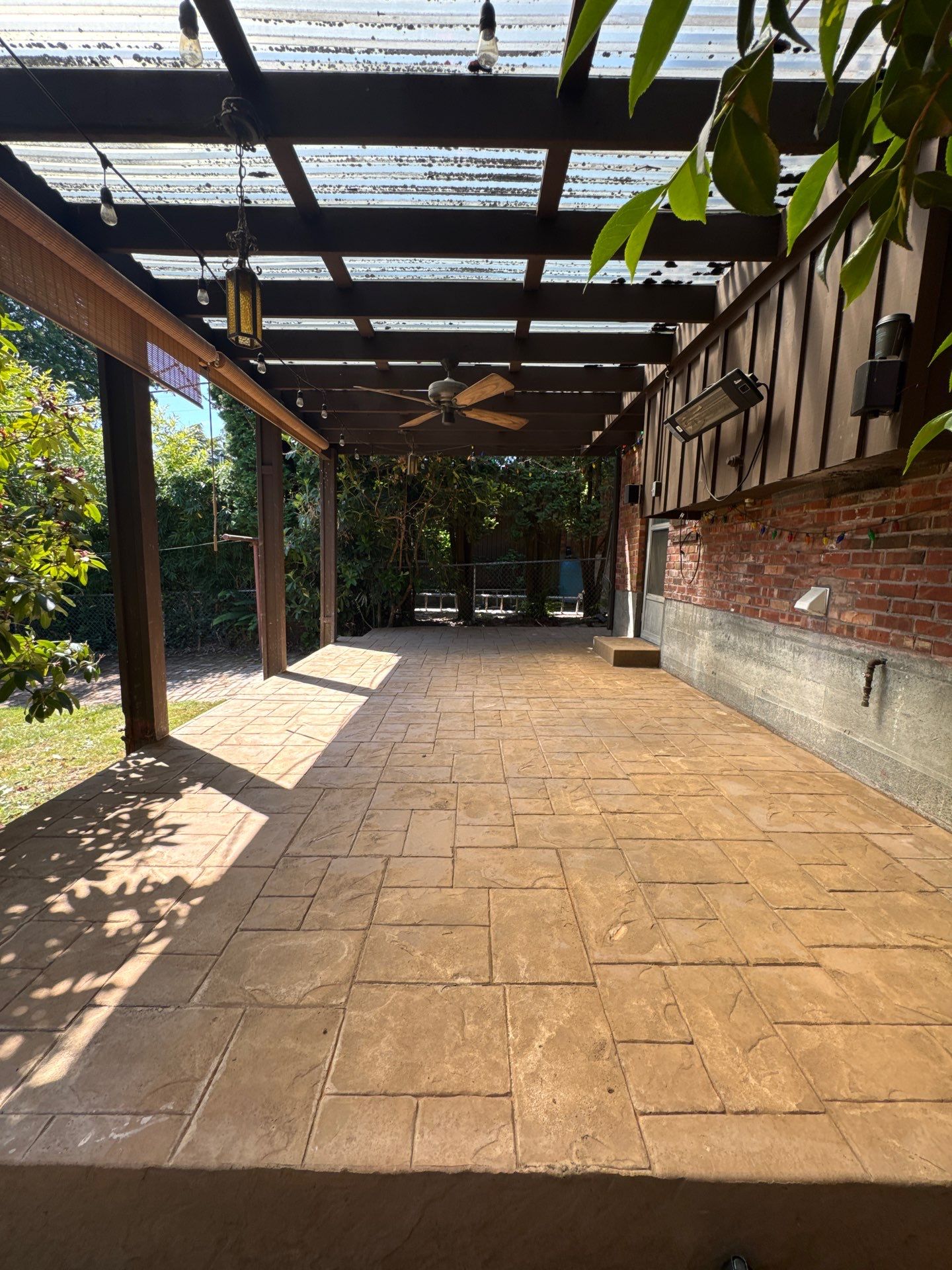 Stamped Concrete Patio | Seattle  by Jireh Asphalt & Concrete Inc 