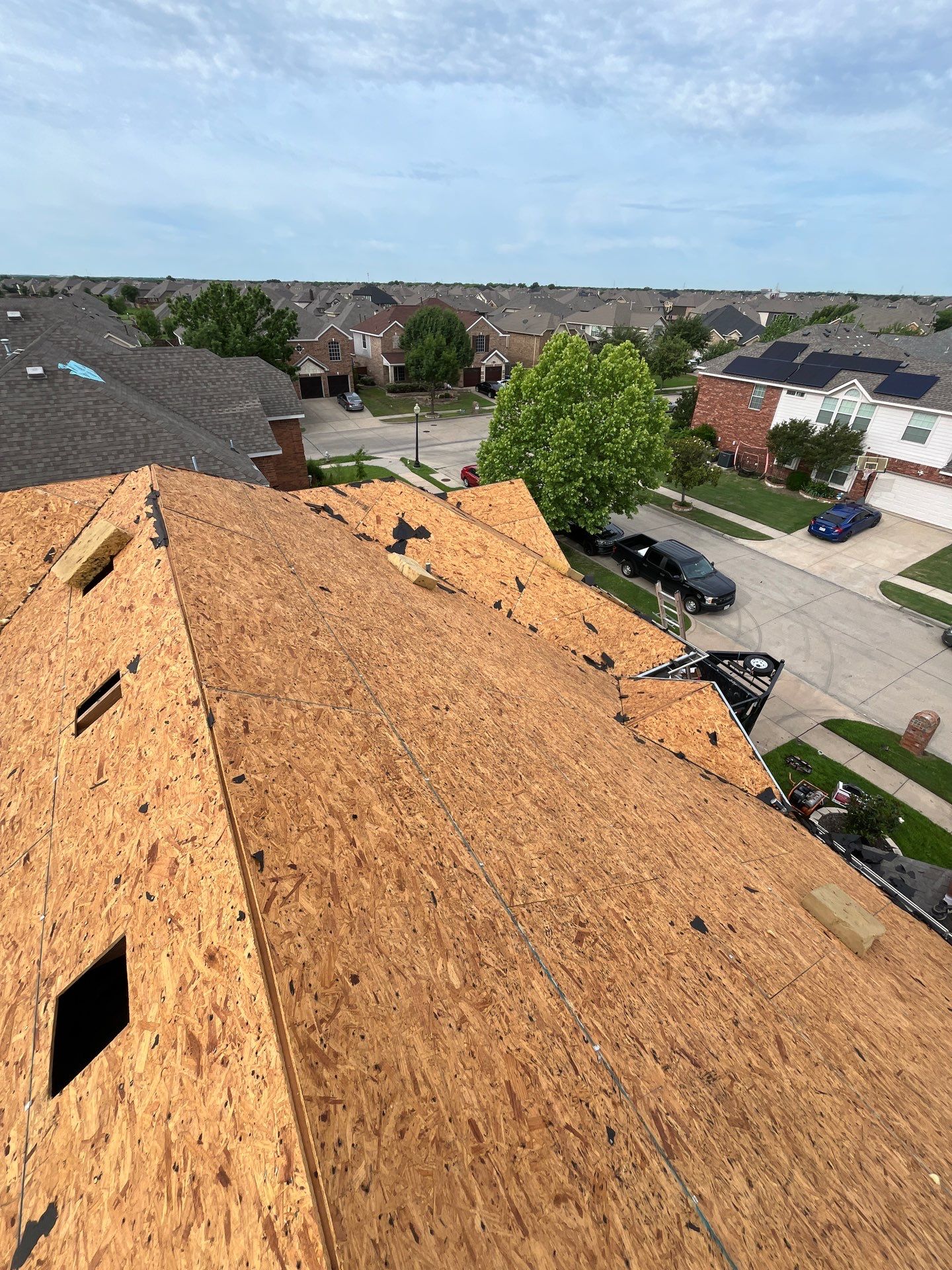 Storm Restoration Project by Berry Good Roofing 