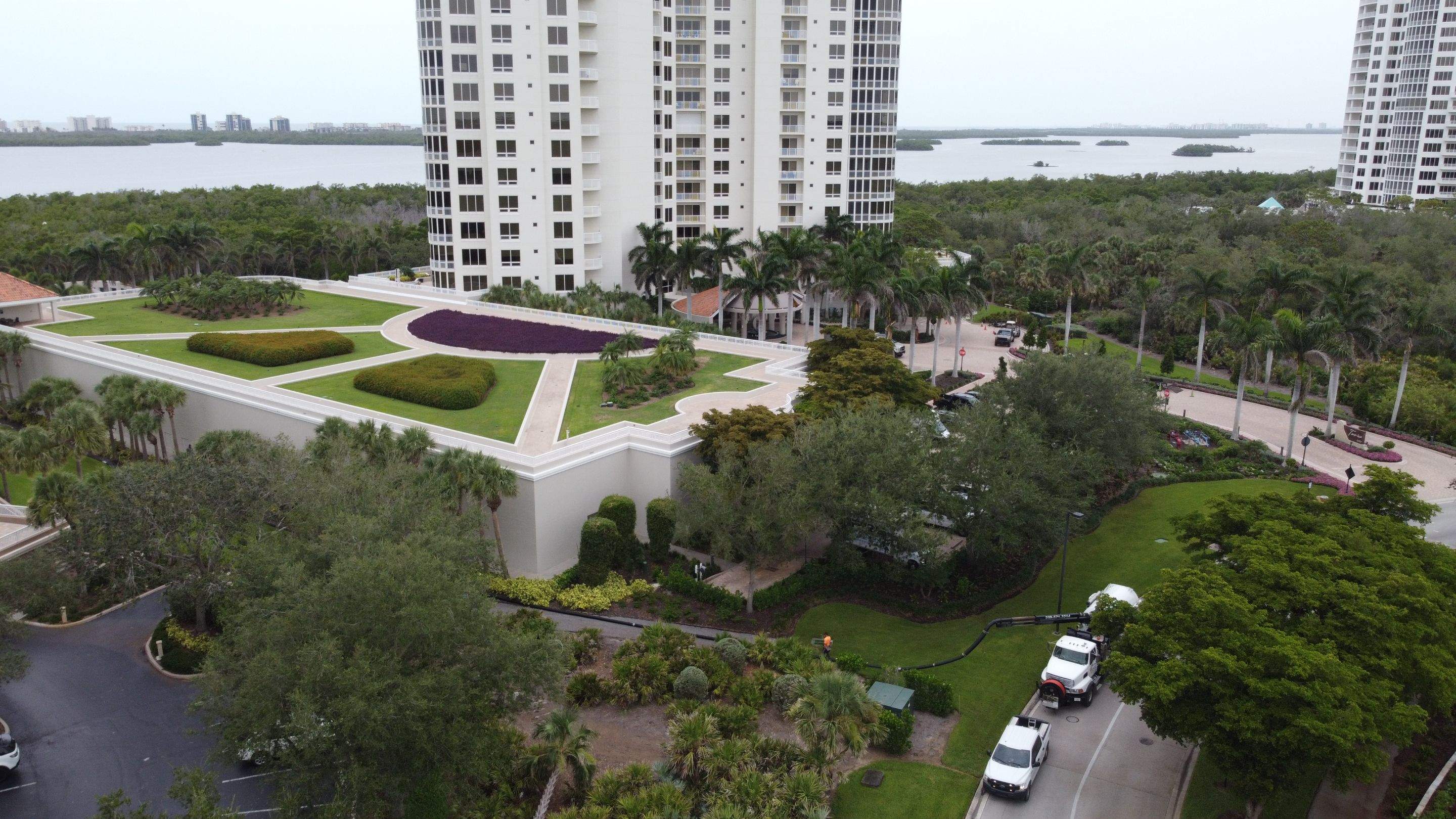 Bonita Bay Condo Stormwater Maintenance with PRS by Don Mar, Inc. Storm Water Solutions