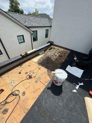 Residential Roofing Repair using Owen's Corning Duration (Lifetime) Shingles