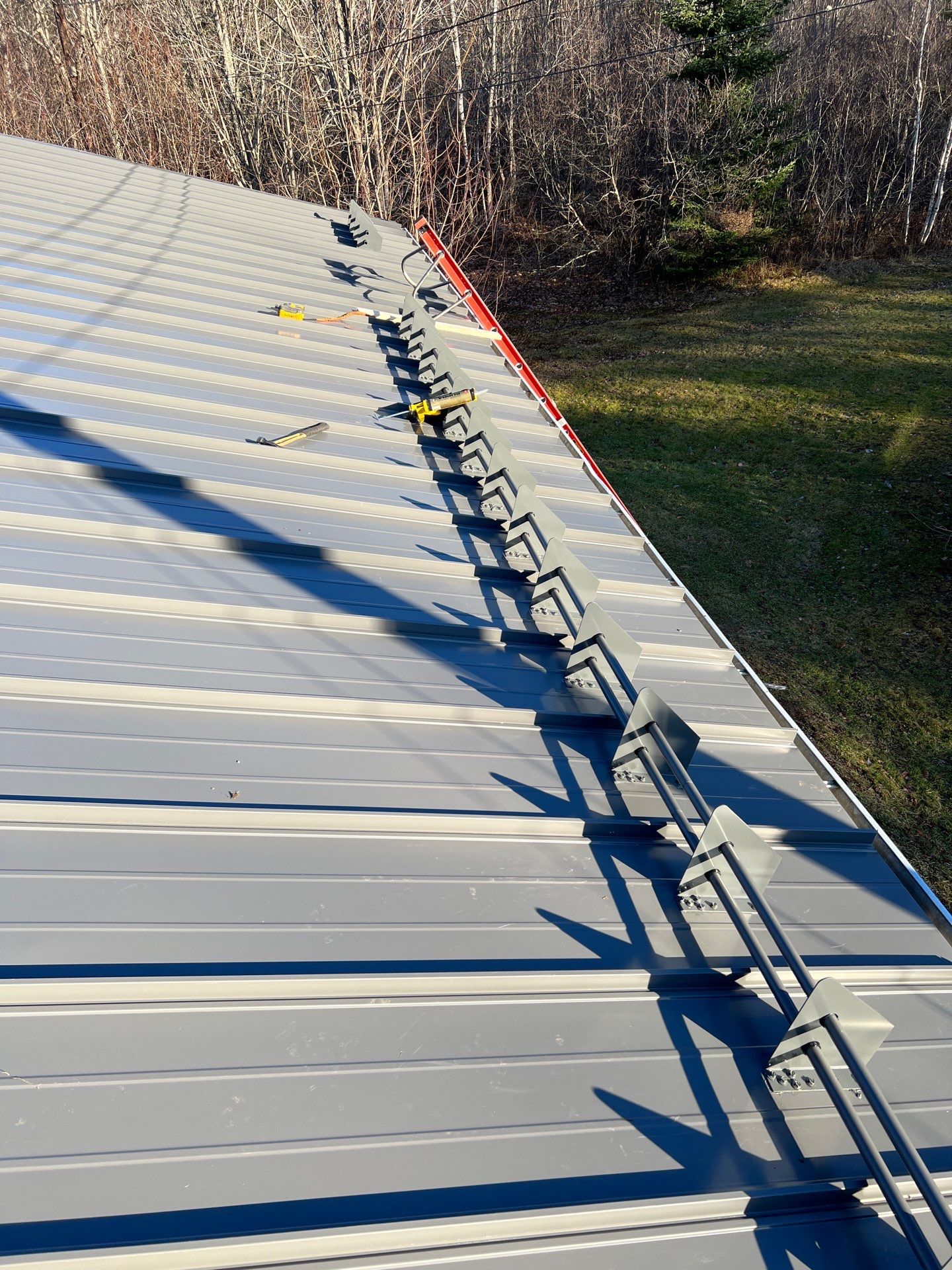 Residential Roofing Installation using Ideal Steel Standing Seam  by Artisan Roofing & Home Improvements Inc.