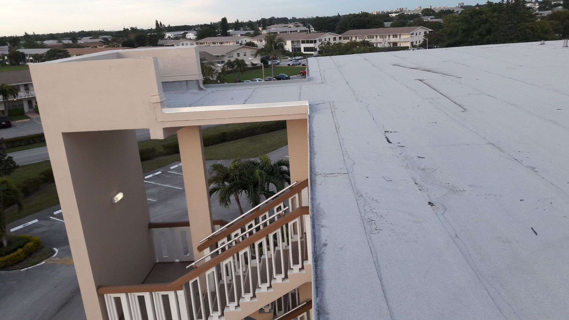 Commercial Roof replacement using Certainteed Flintlastic SA Roofing System by Aastro Roofing