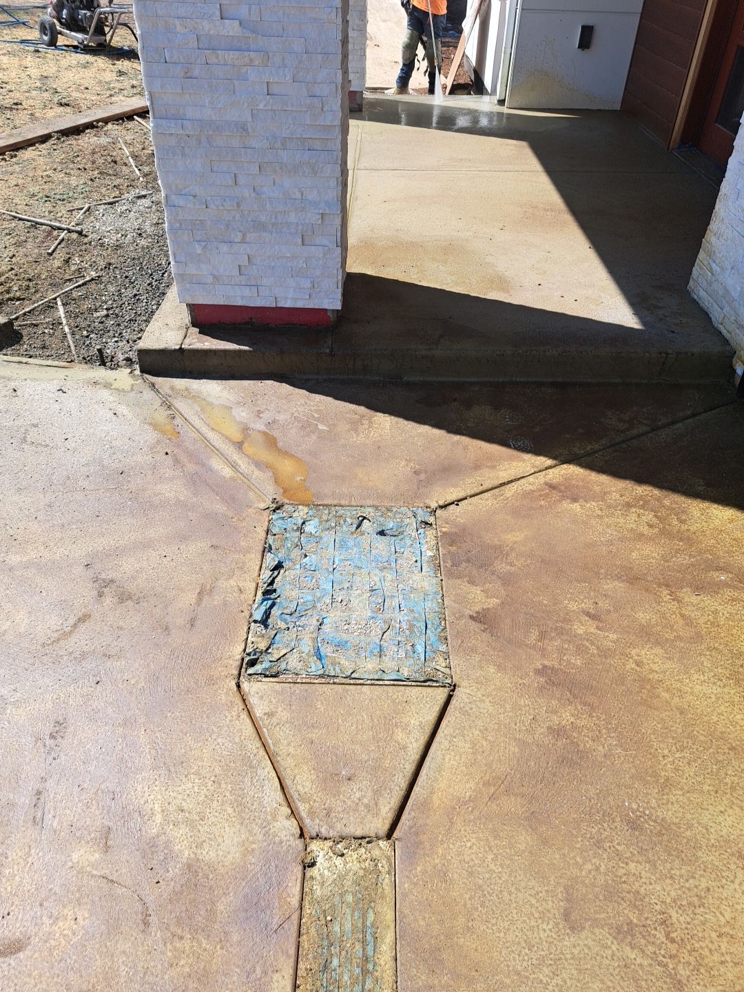 Ken | Driveway & Walkway Pour, Concrete Project by Jireh Asphalt & Concrete Inc 