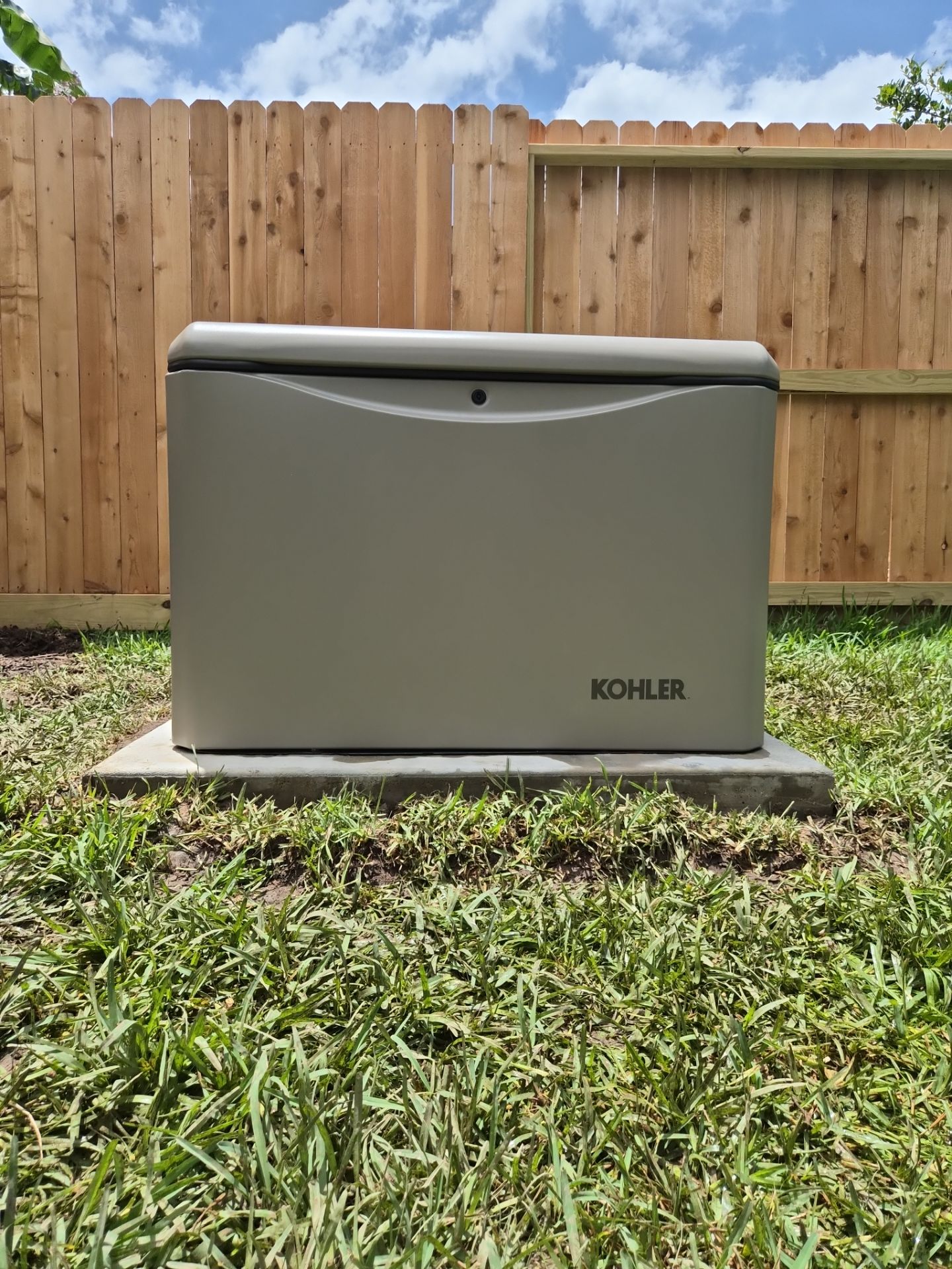 Kohler 20RCA Standby Generator Installation in Conroe, Texas by GenTex Elite Services