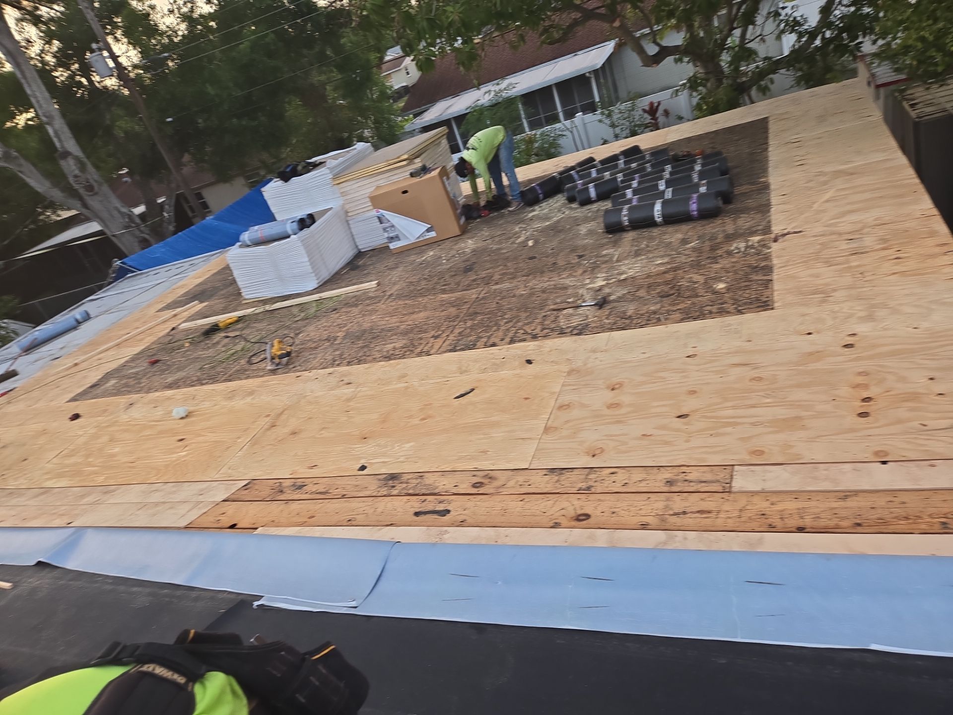 Project in Pinellas Park 33782 by Mitchell Roofing Company LLC 