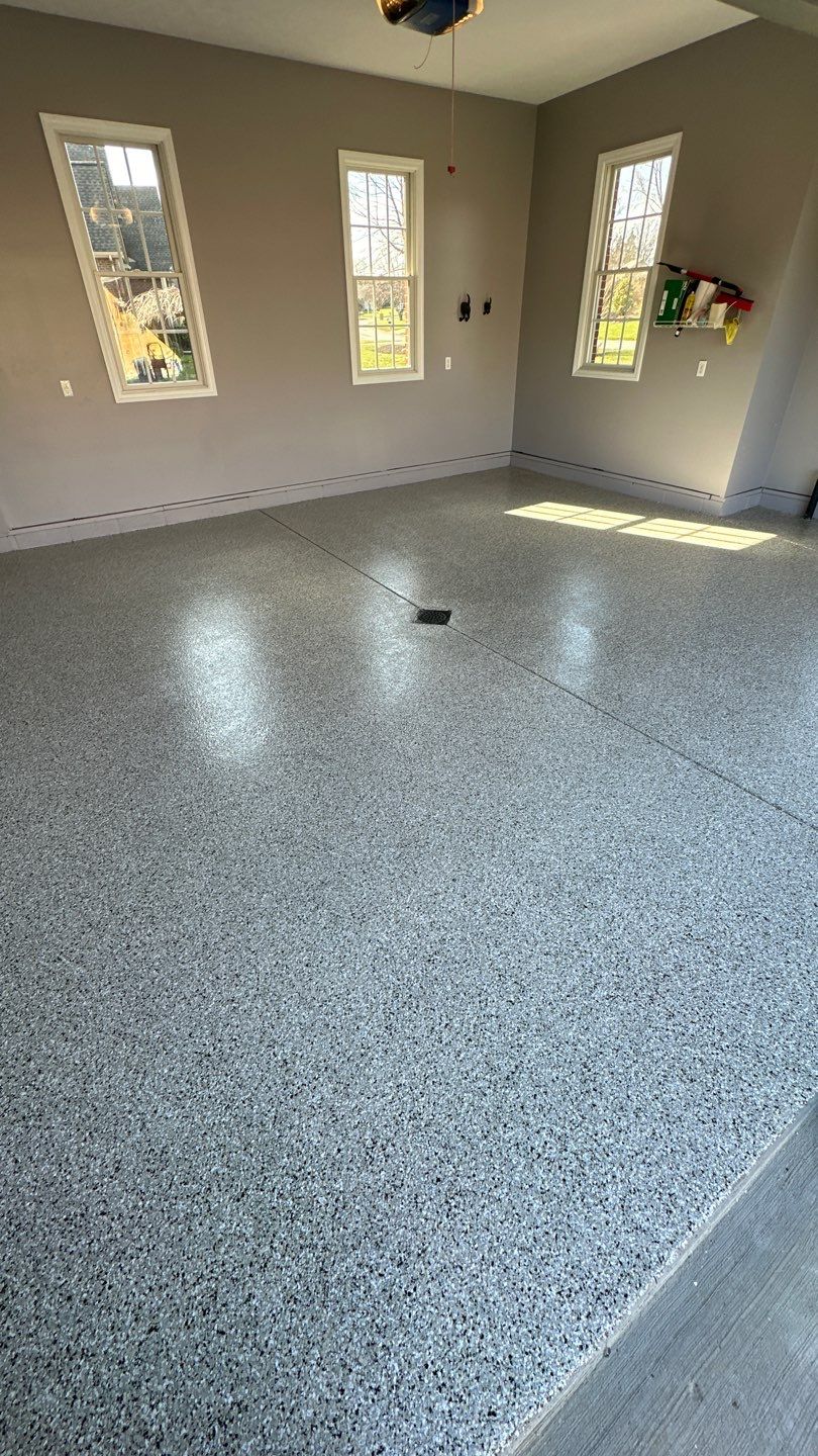 Driveway + Garage + Walkway Project in Meridian by Floors in a Day, Inc