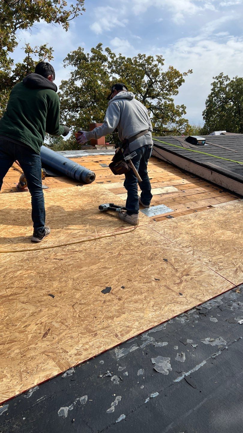 Residential Roofing Installation using GAF Natural Shadow  by A & H Roofing and Contracting