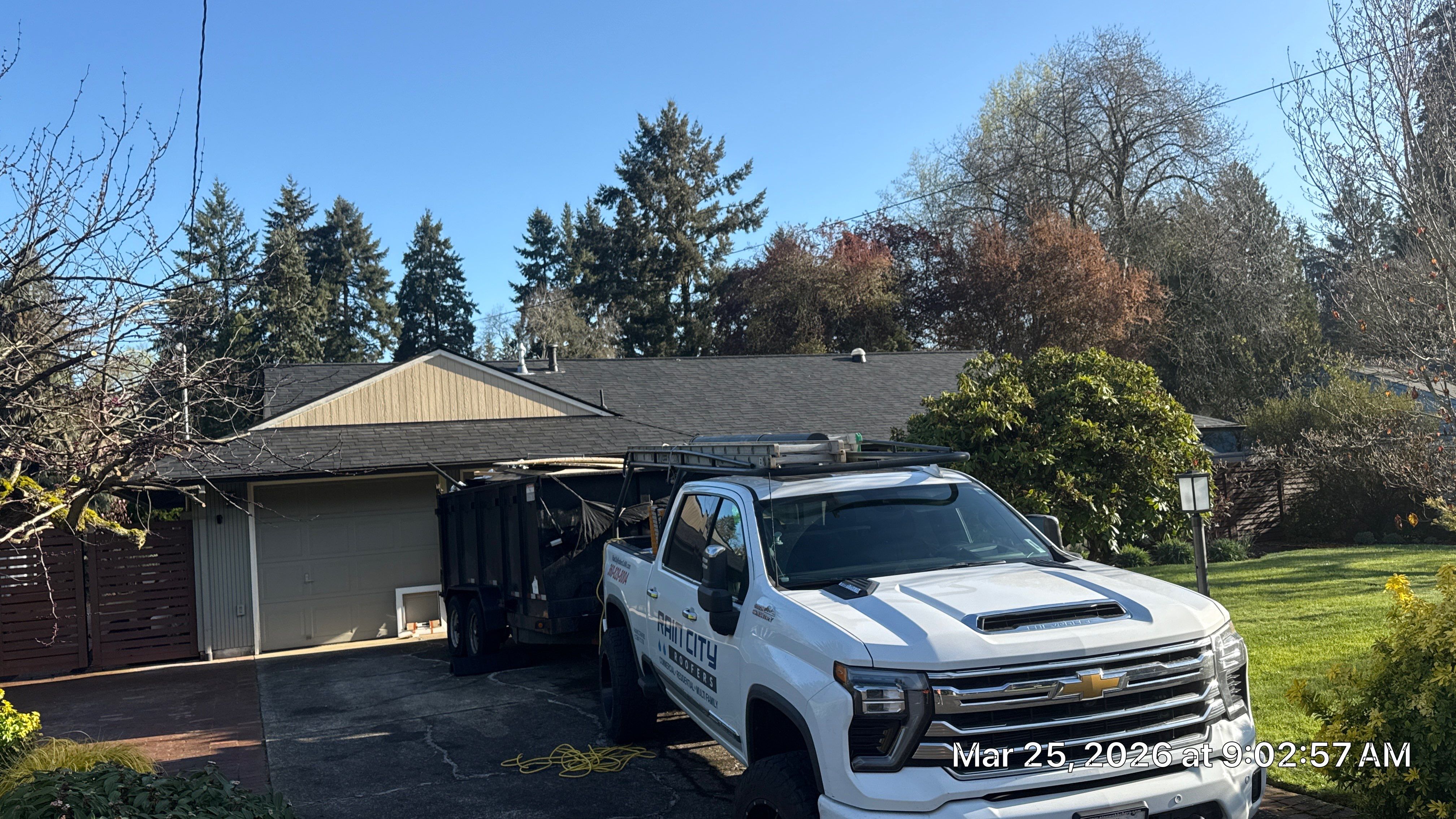 Project in Lake Oswego, OR by Rain City Roofers