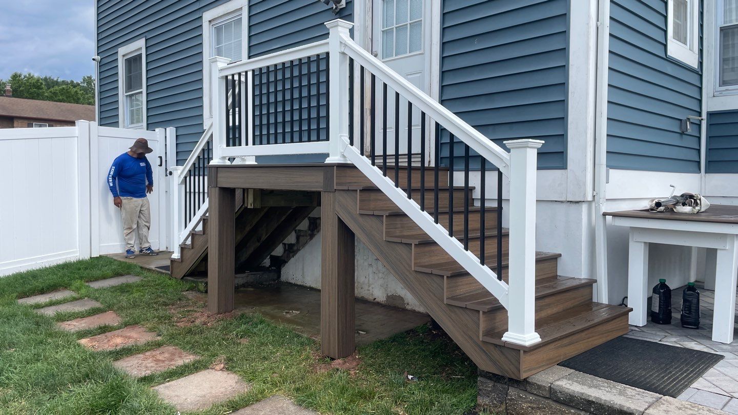 New Pool Deck in South Plainfield, New Jersey by deck guardian