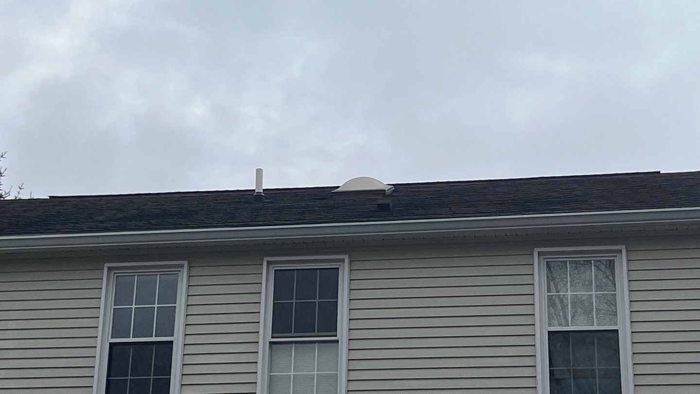 Residential Roofing Installation using Atlas Pinnacle Pristine Black Architectural Shingles by Frederick Roof Repair