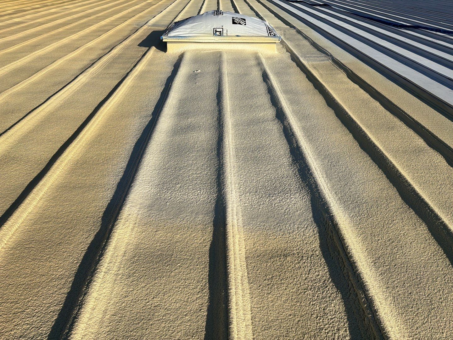Sarasota Industrial Warehouse Metal Roof Silicone Coating Restoration by CES Roofing