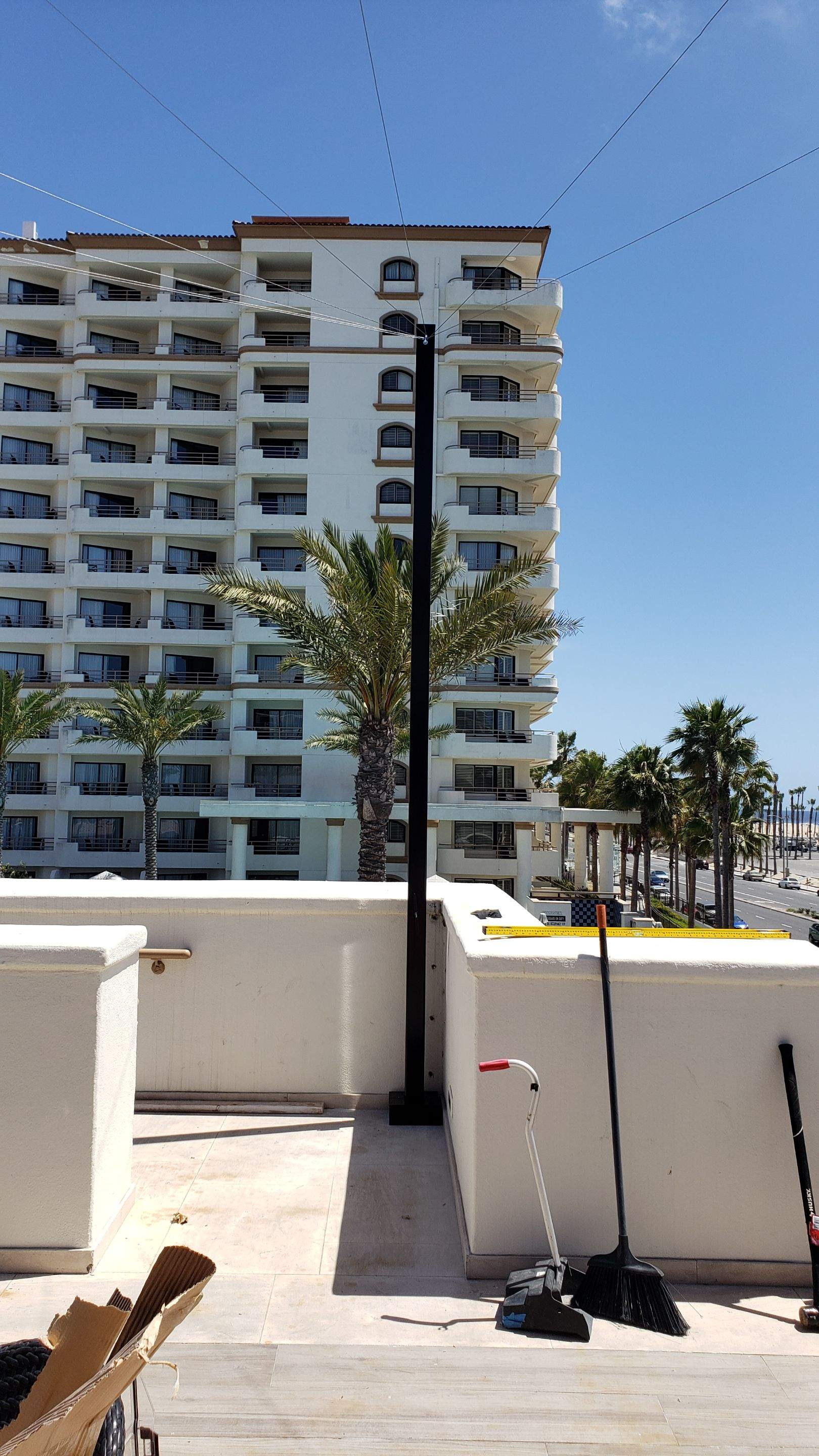Hilton Waterfront Bistro Light Install by BrightLife Designs llc
