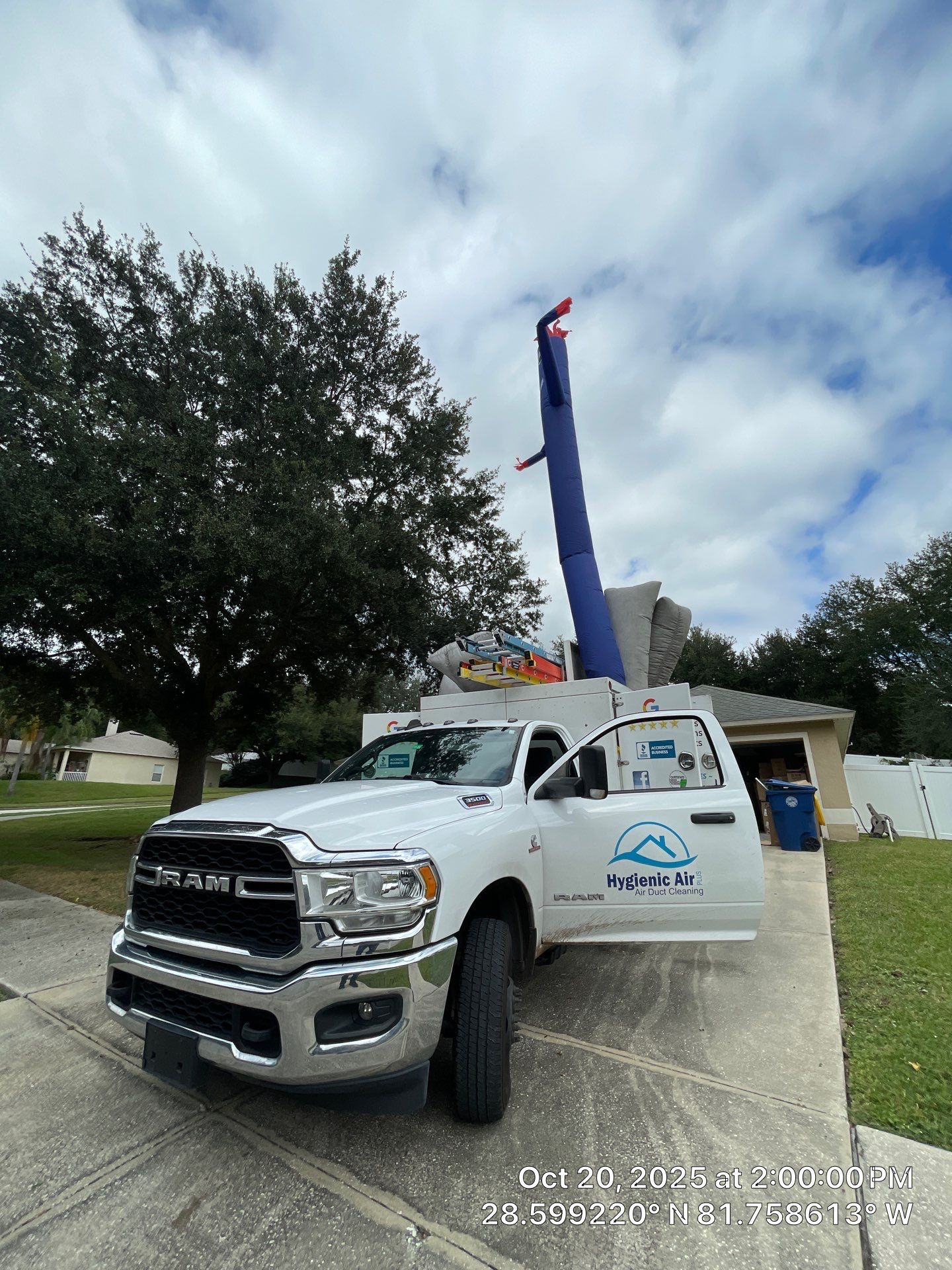 Air Duct Cleaning in Minneola by Hygienic Air, Inc
