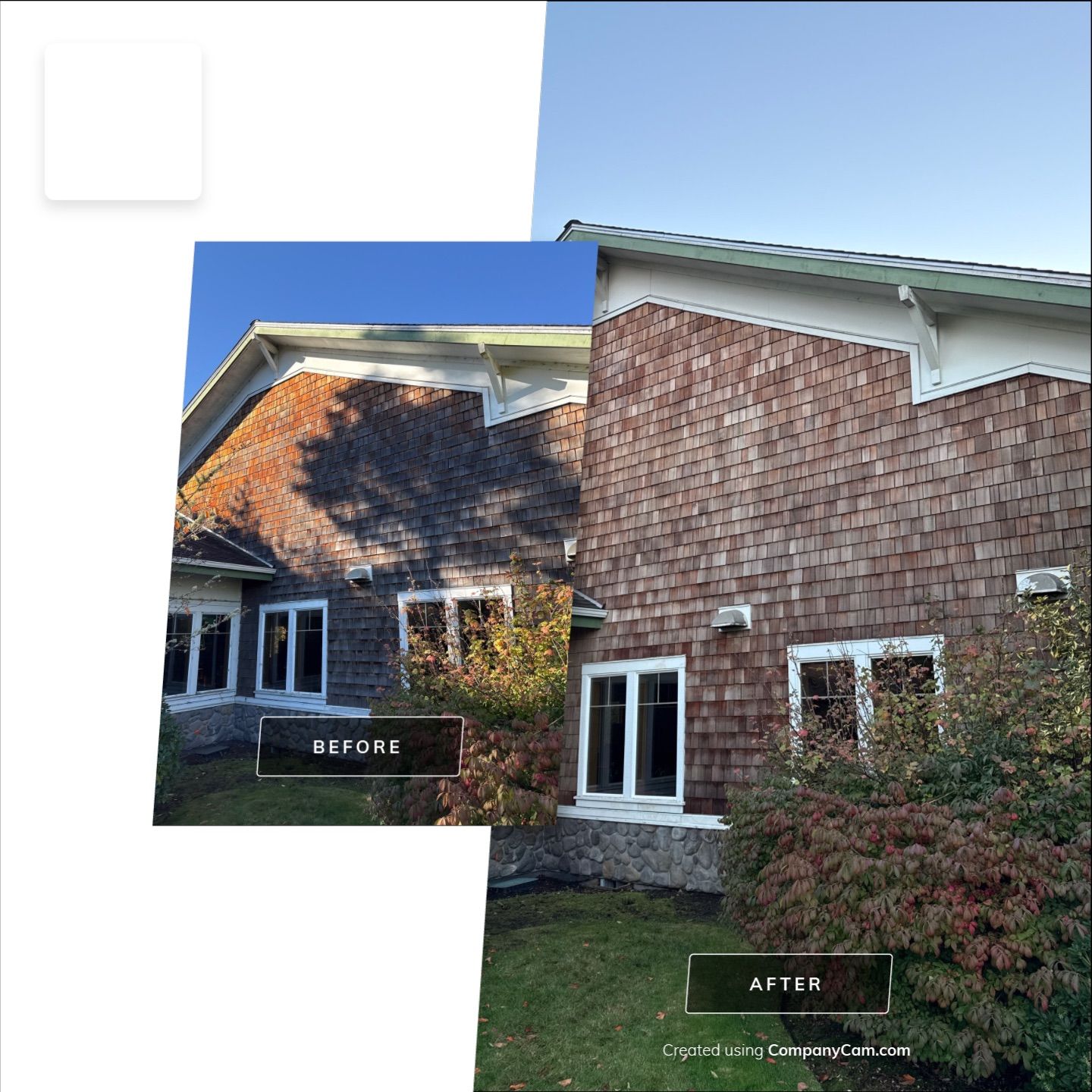 Freshly revitalized exterior at the Seaside Public Library by Rolling Suds of Oregon Coast – Salem