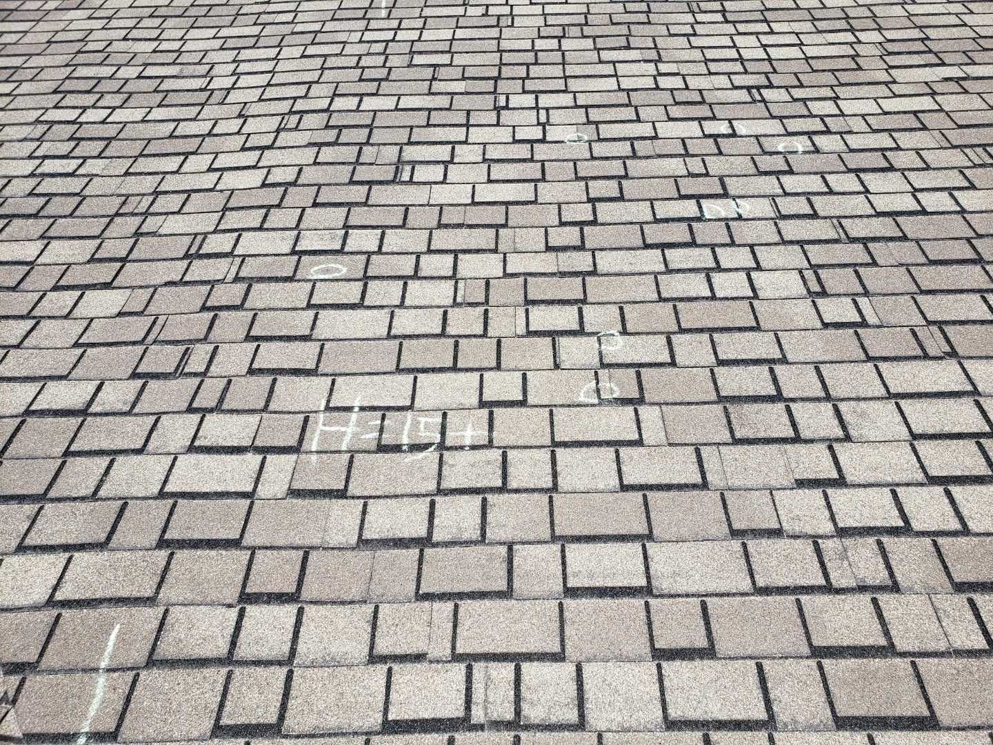 Hail Damage using GAF Timberline Ultra by The Roof Doctor