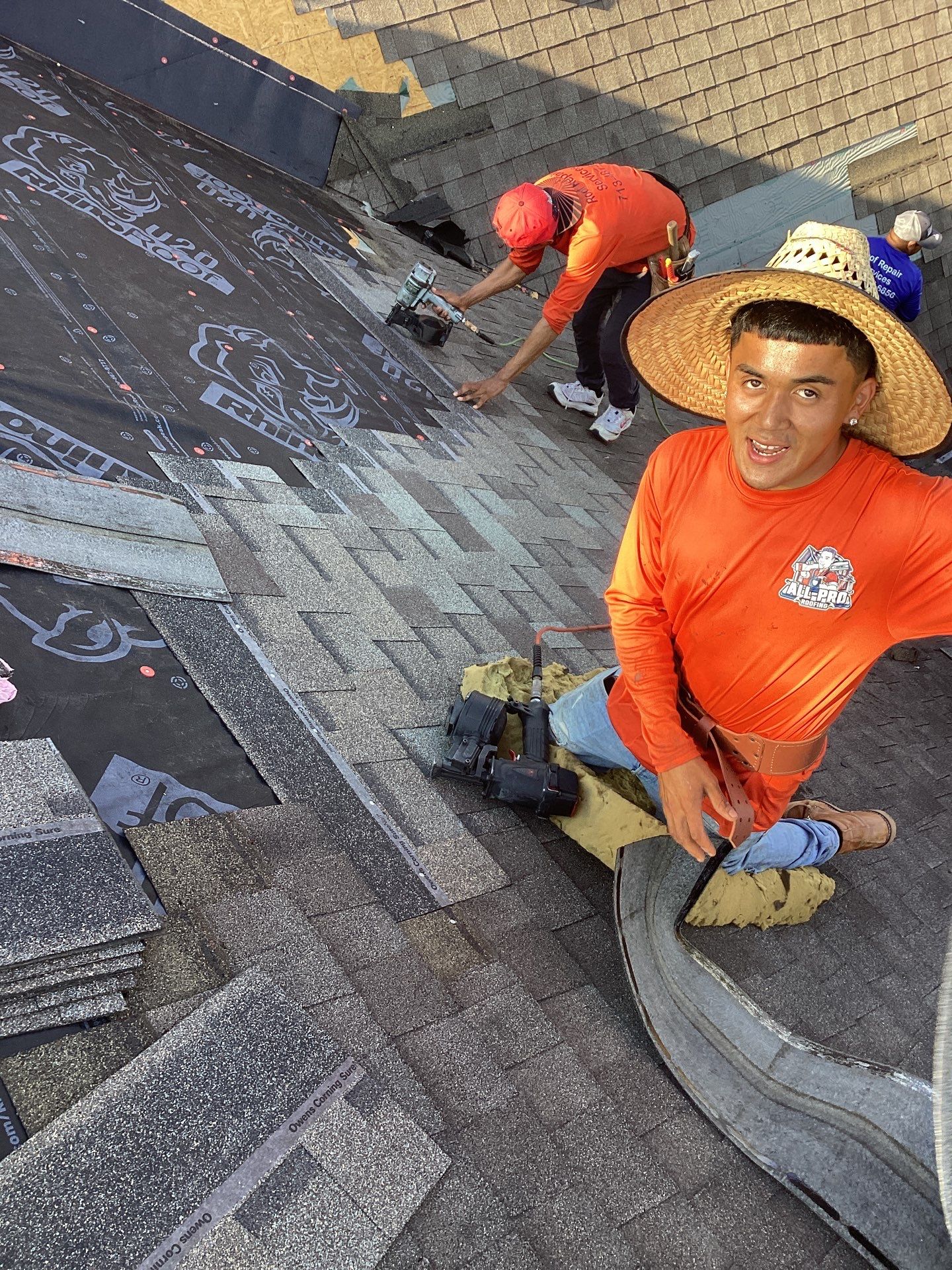 Residential Roofing Repair using Owen's Corning Duration (Lifetime) Shingles by Roof Repair Company