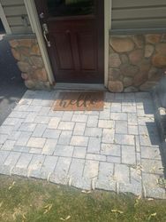 Paver Re-Leveling in Demarest, NJ — Gallo Bros job photo