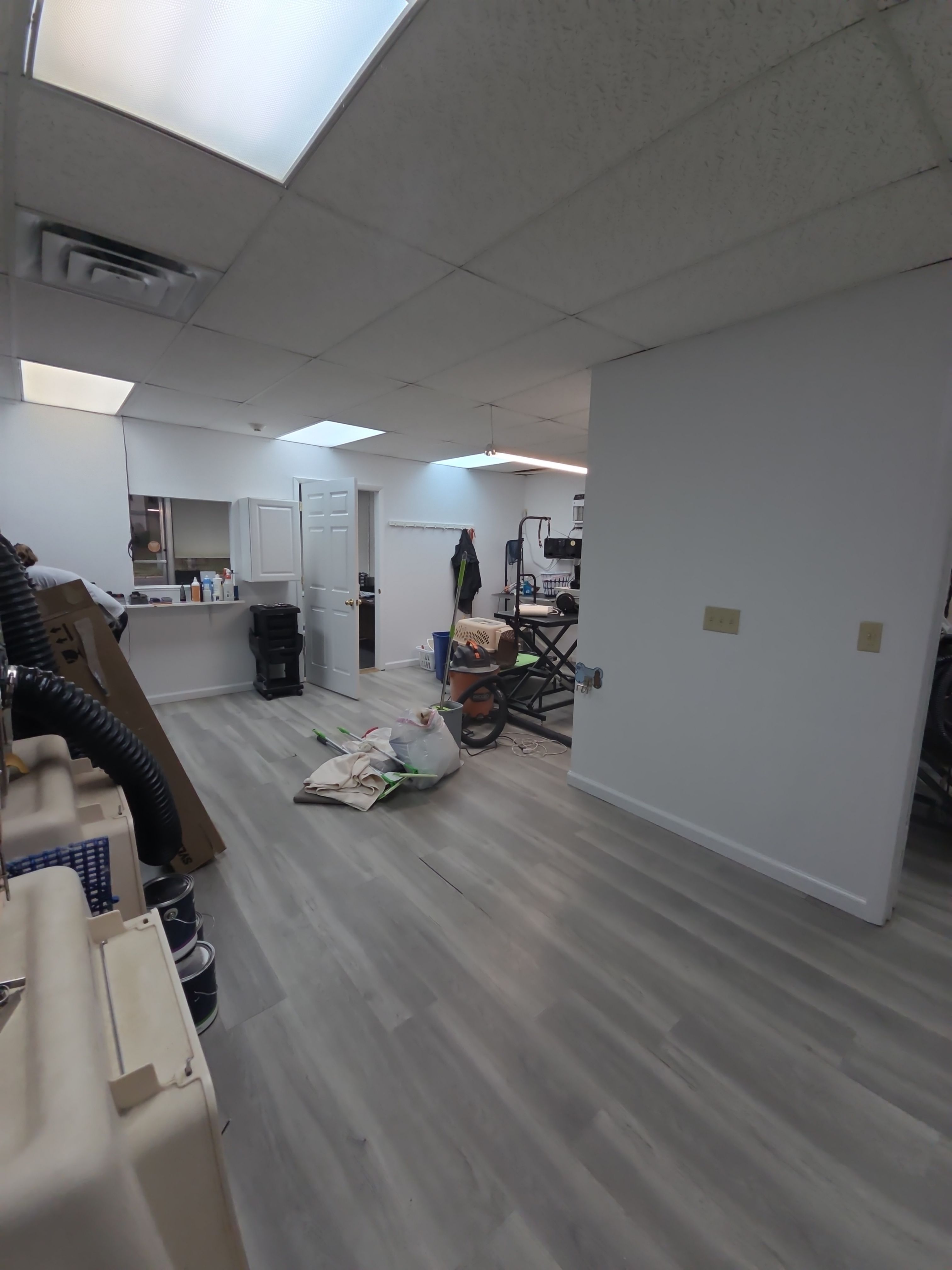 Commercial Interior Painting for Hillsdale Pet Grooming Facility by Spectrum Painting, LLC