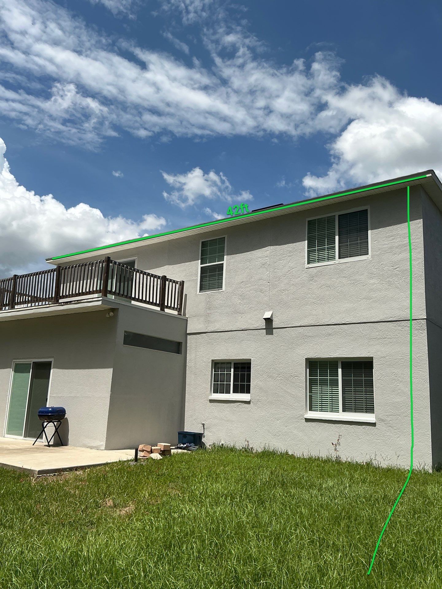 White 6-Inch Seamless Gutters Installation in Tampa FL by Gutter Professors