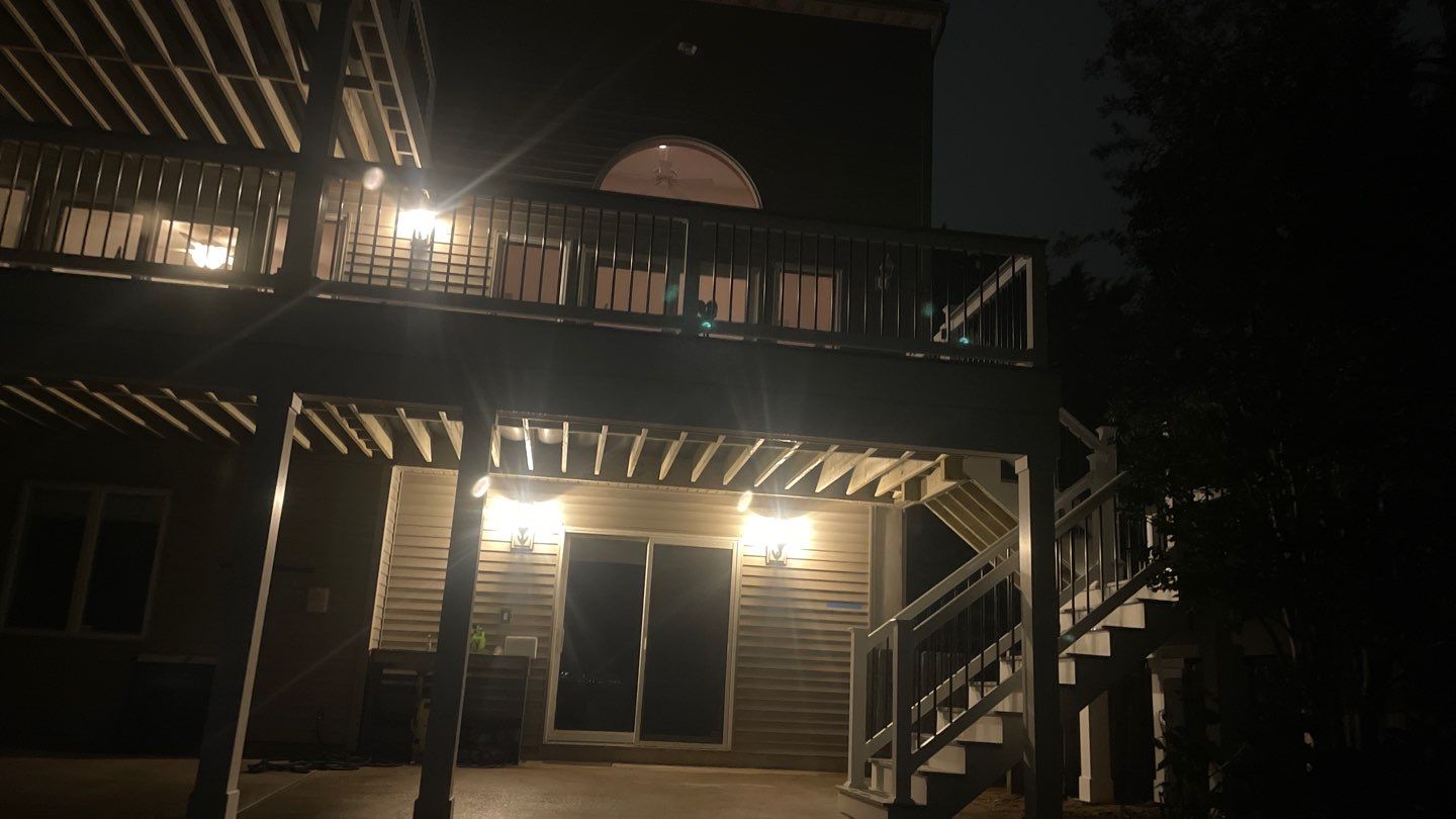 Waterfront deck In Keyport  by deck guardian