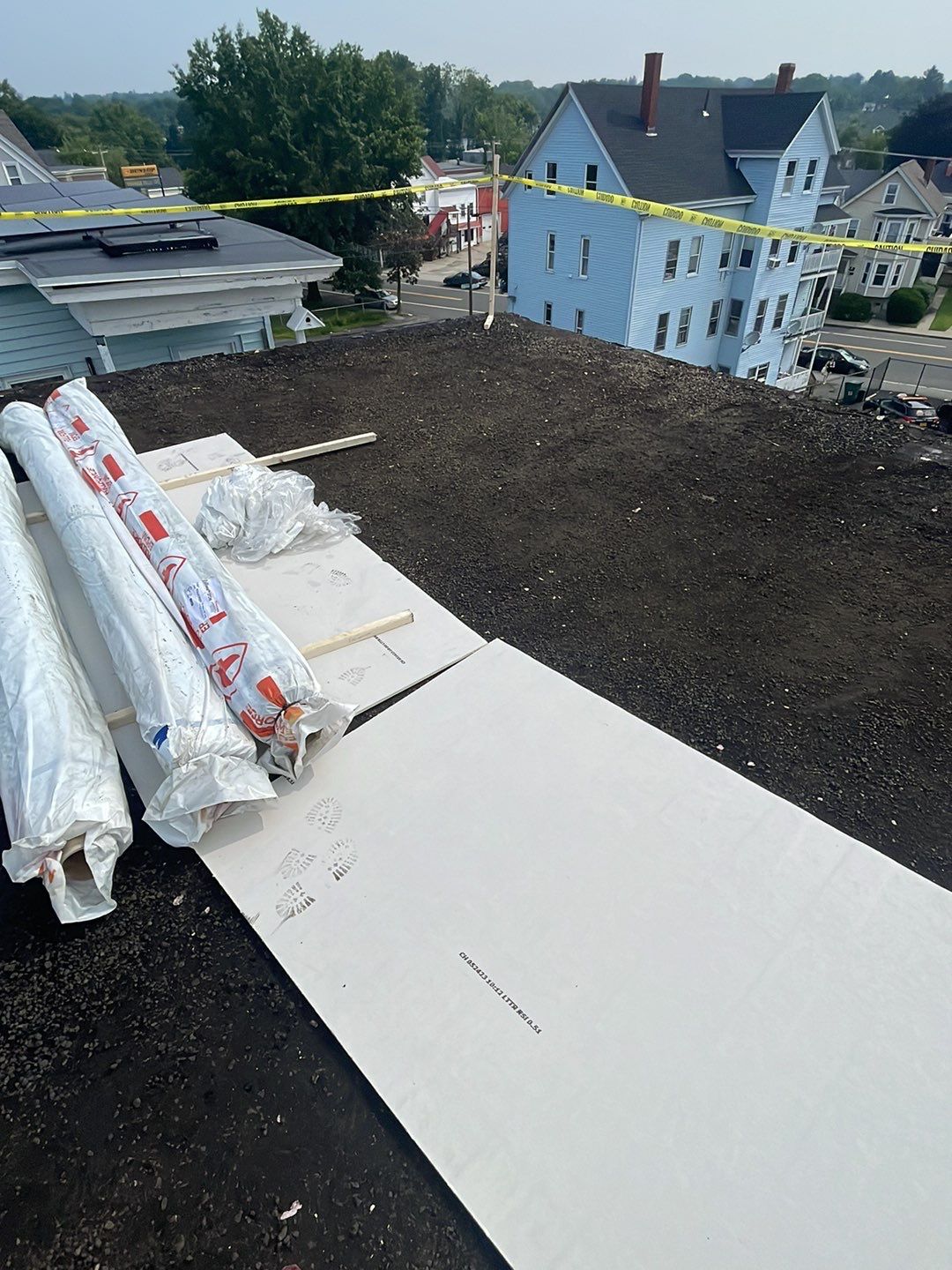 Residential Roofing Installation using EPDM/Rubber by Sensible Home Solutions