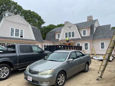 Half Round Copper Gutters Installed in Hyannis, MA
