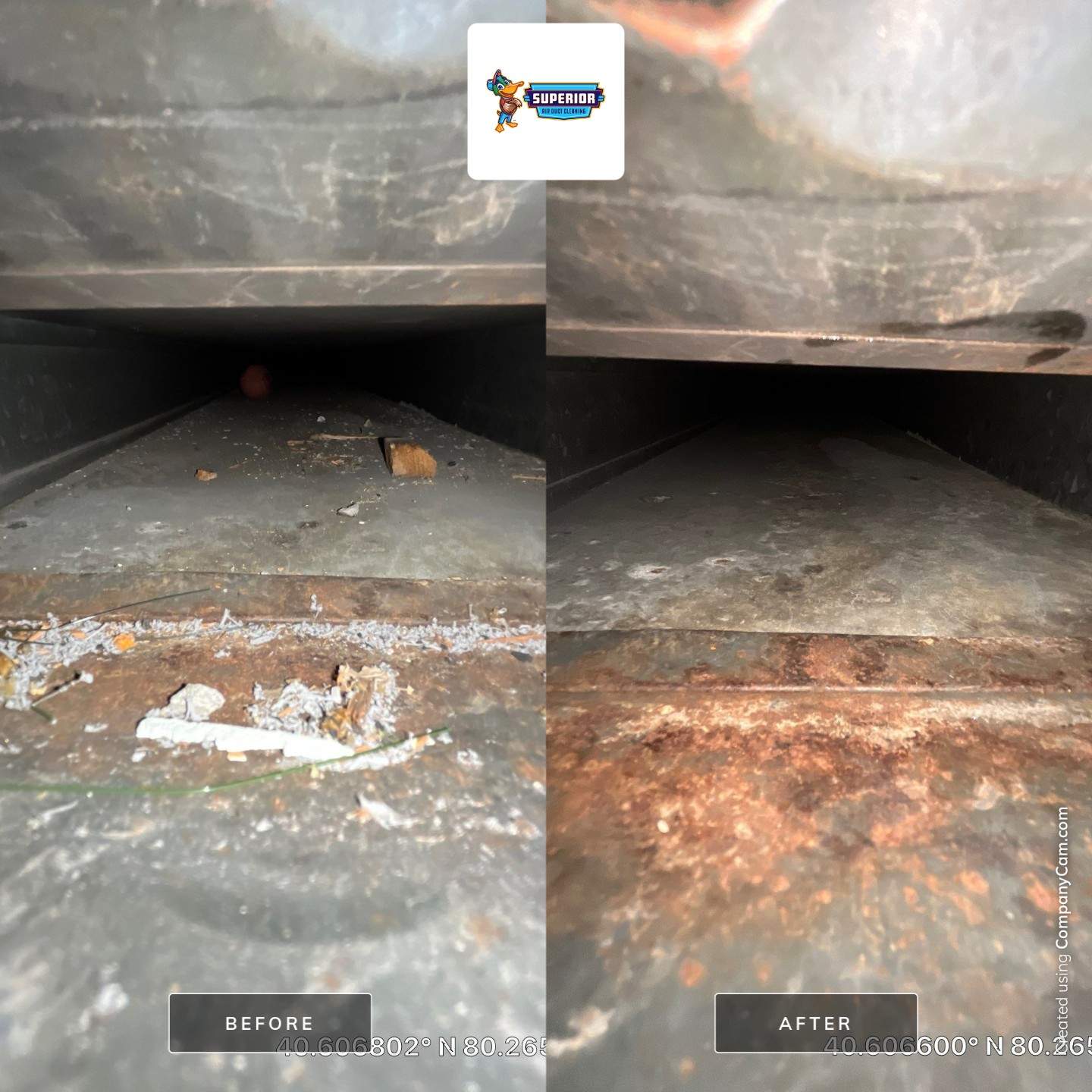 Air Duct Cleaning With a Vacuum Truck in Aliquippa, PA by Superior Air Duct Cleaning