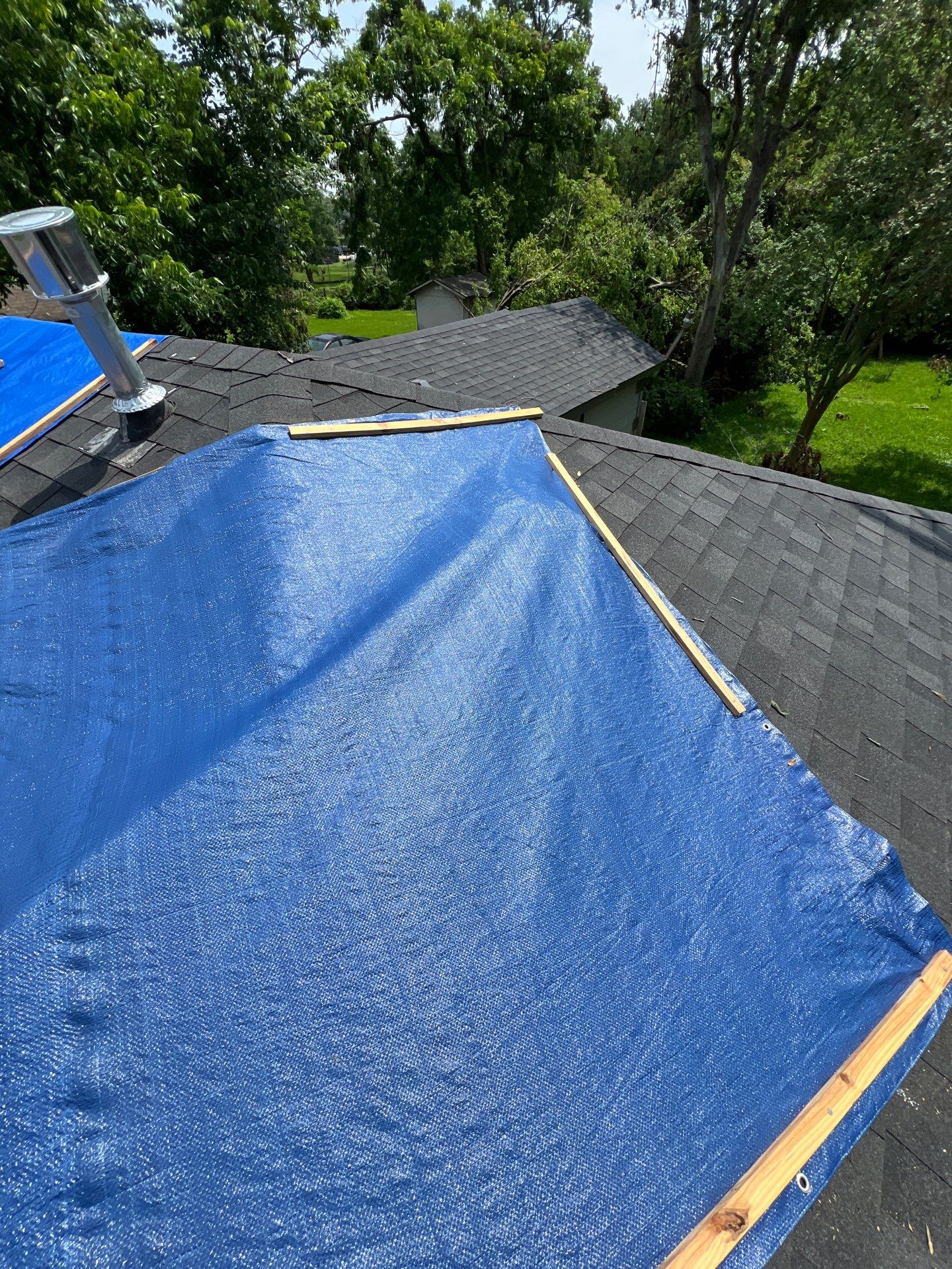 Residential Roofing Repair using Owen's Corning Duration (Lifetime) Shingles by Roof Repair Company