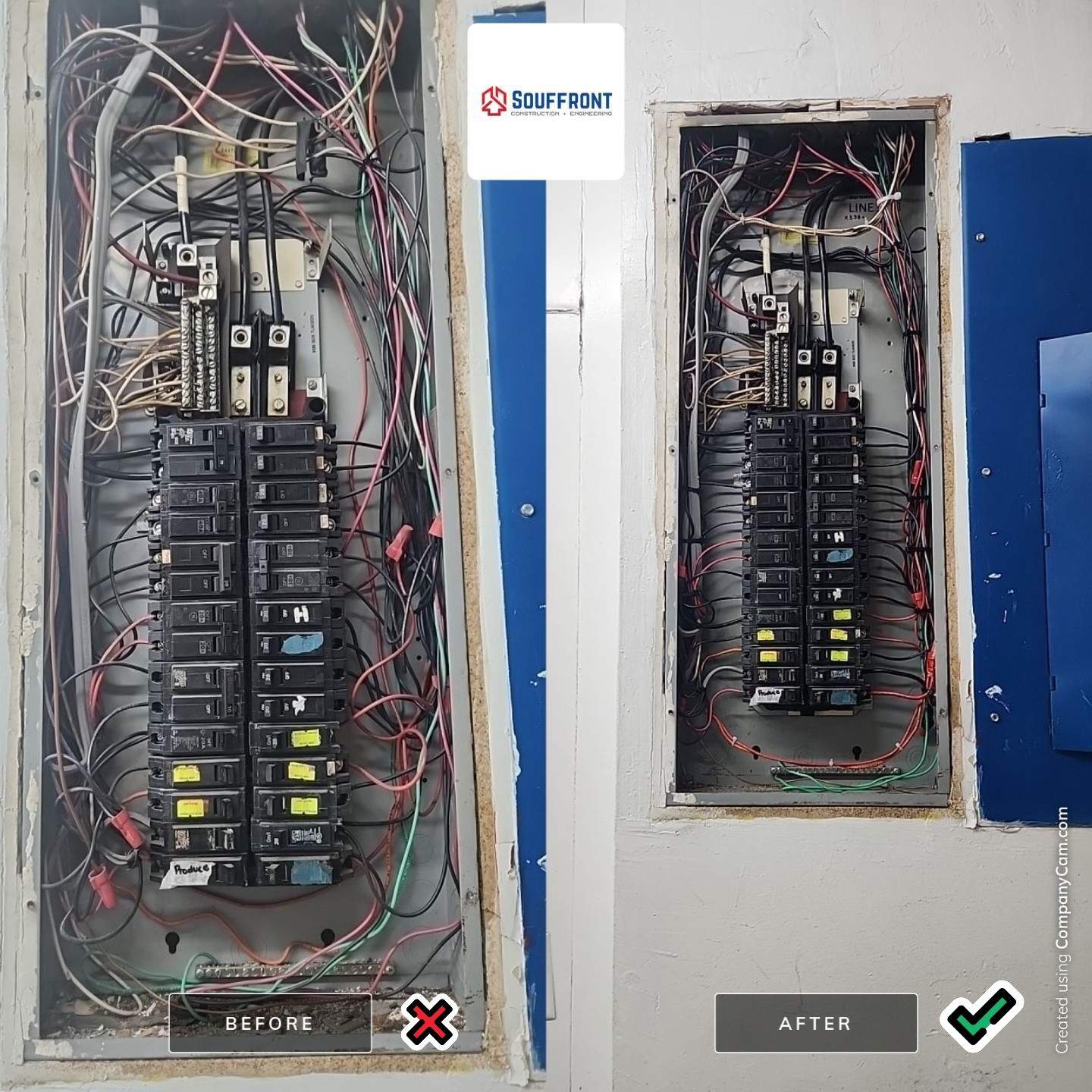 Electrical Panel Double Tap Repair - Miami, Fl by Souffront Construction & Engineering