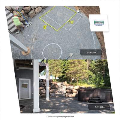 Boulder Walls/ Walkways/ Steps/ Sod Installation