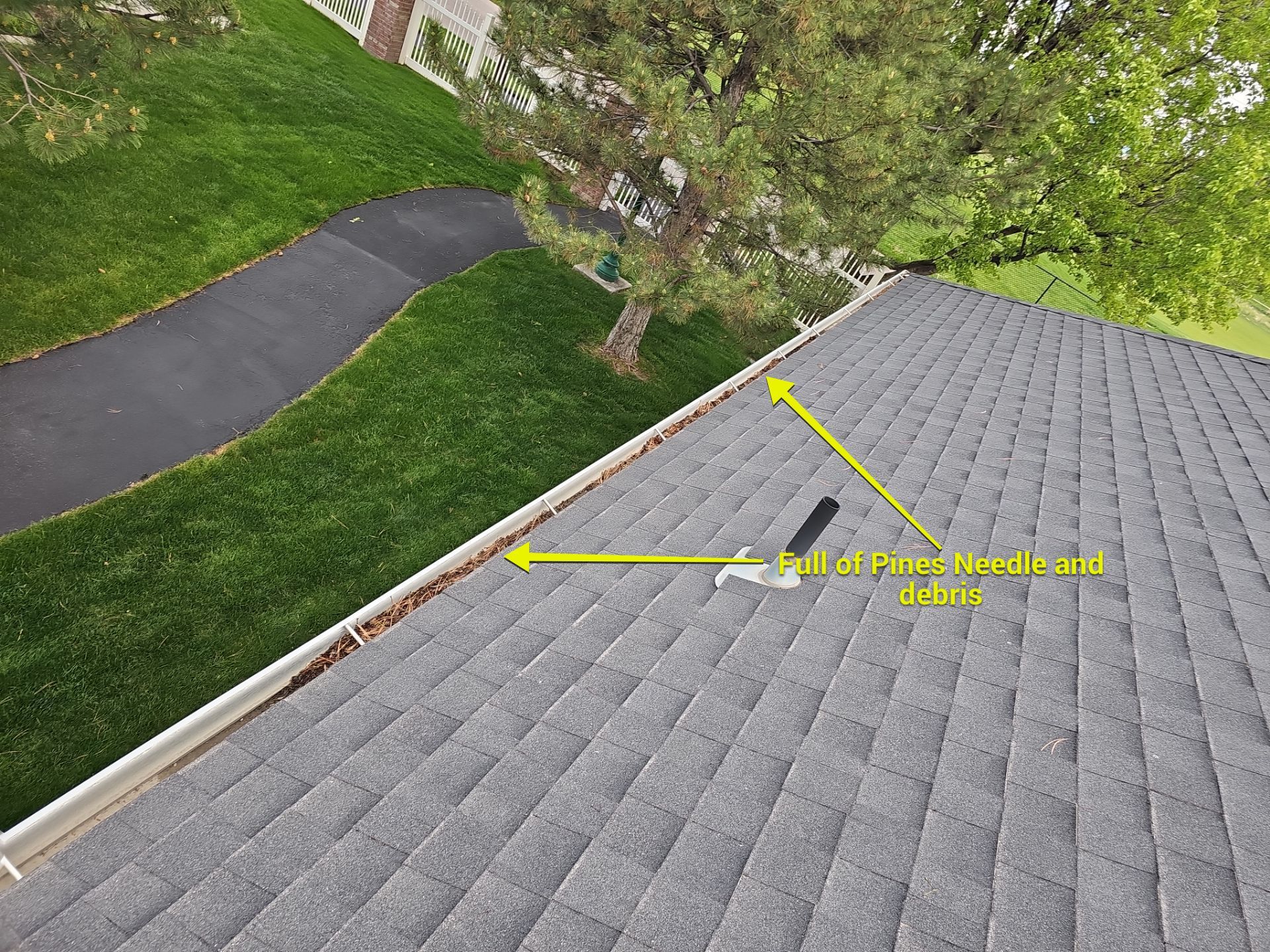 Project in Riverton by Emerald Gotcha Gutters 