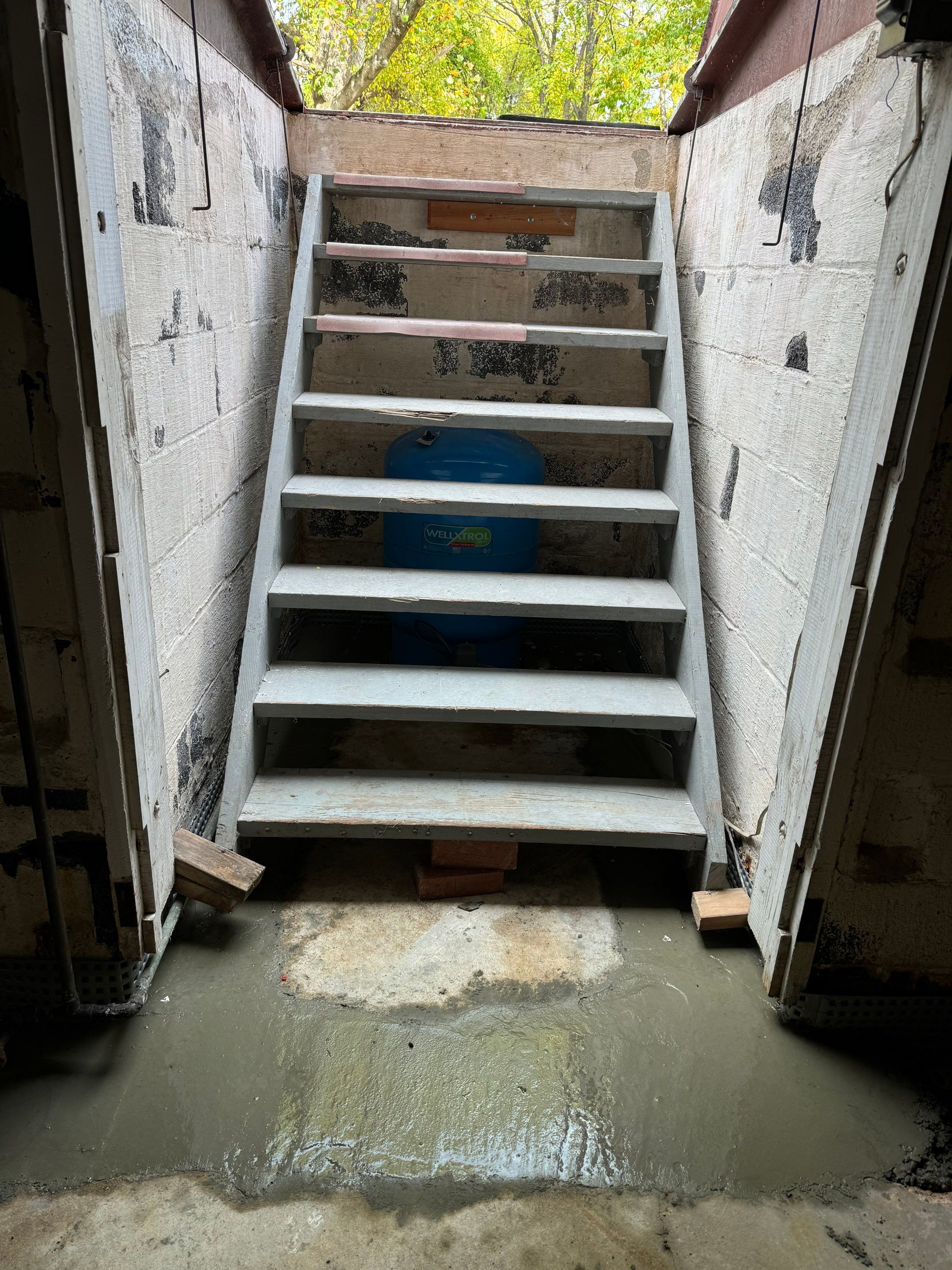 Interior French Drain Washington Township, NJ by Pure Service Pro, LLC 