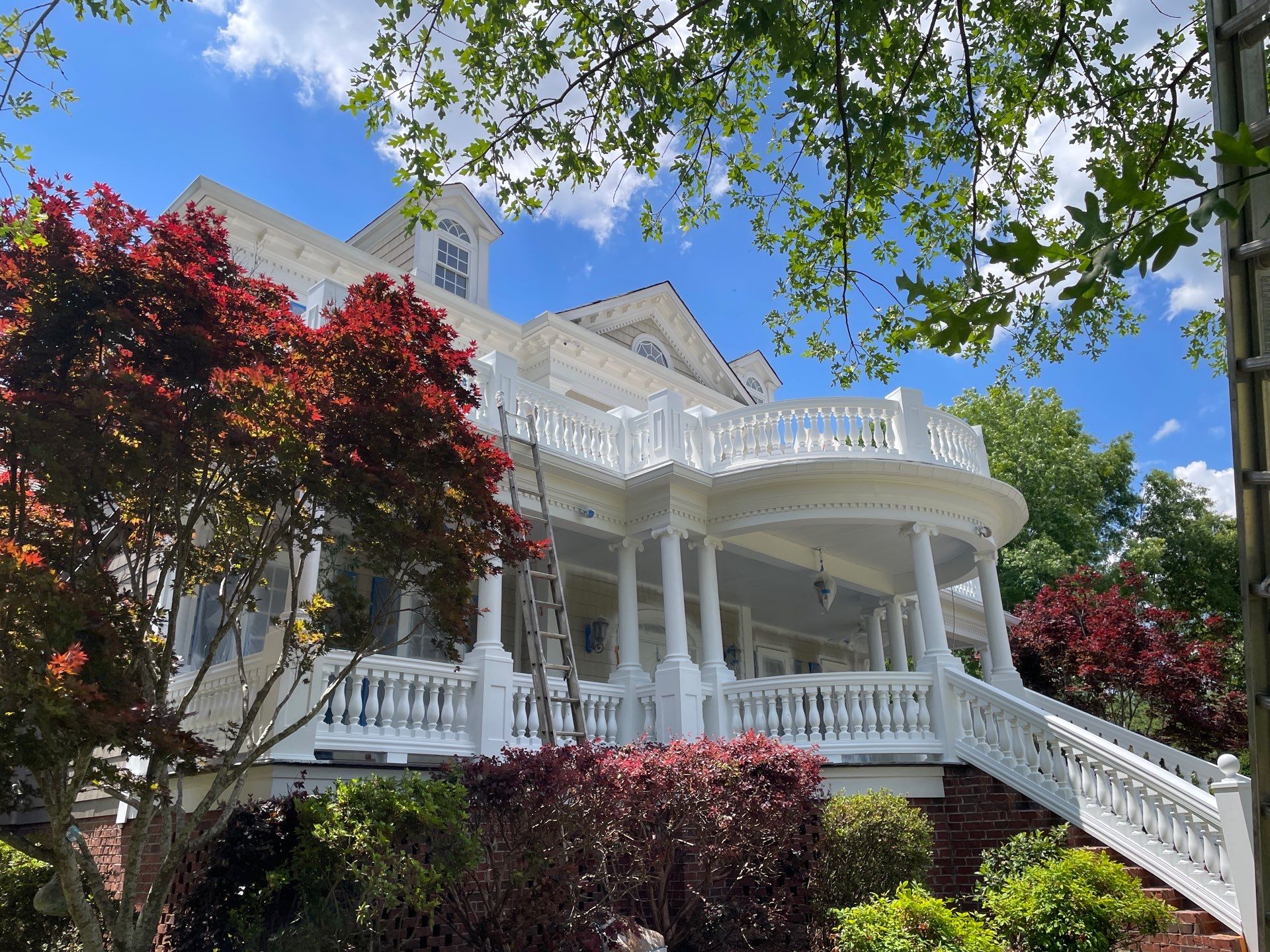 Full Exterior Painting and Color Restoration in Warrenville by Fresh Coat Painters of Augusta