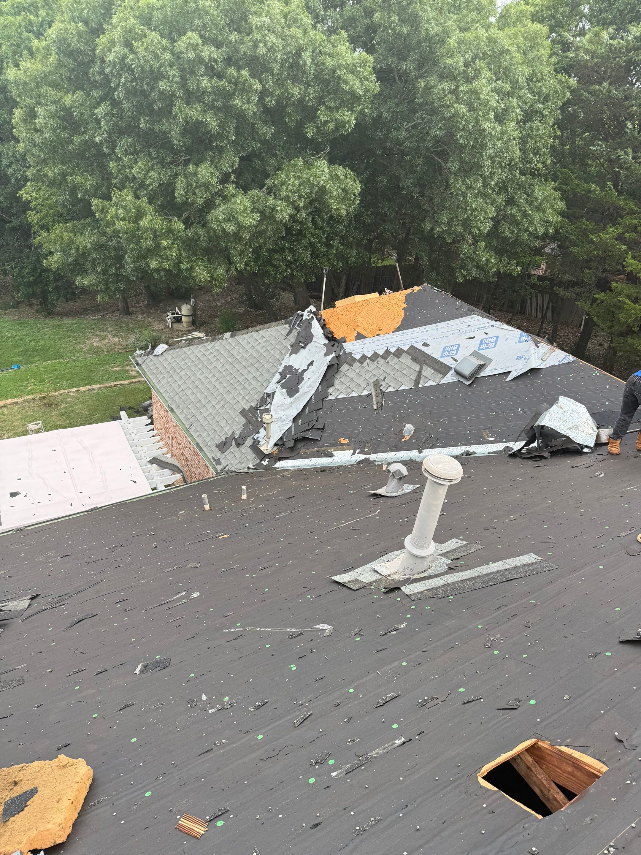 Project in DeSoto by Rhino Roofing and General Contracting, LLC