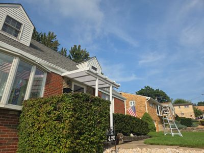 Pittsburgh Sunspace acrylic roof install