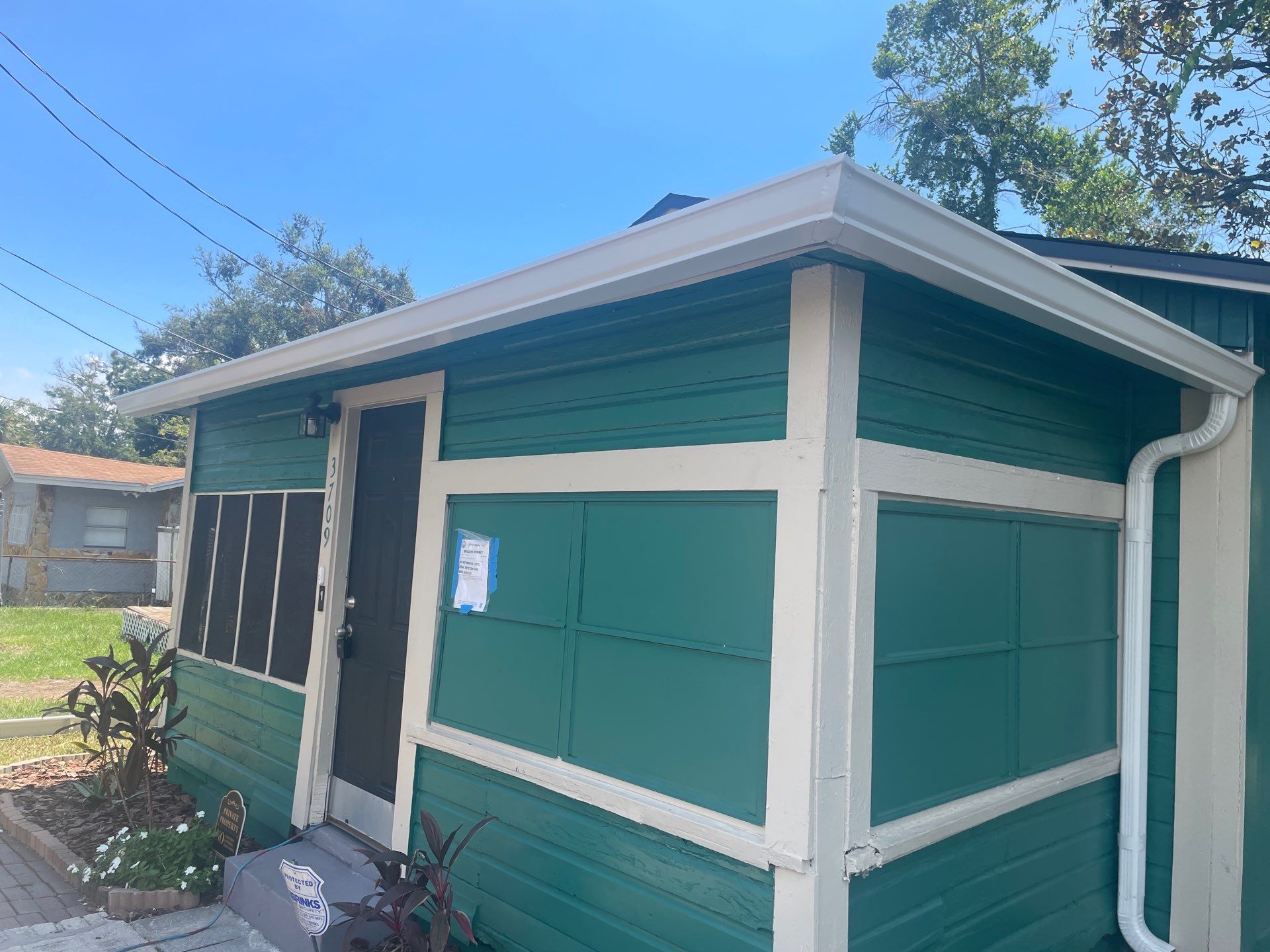 K-Style Seamless Gutters in Tampa FL by Gutter Professors