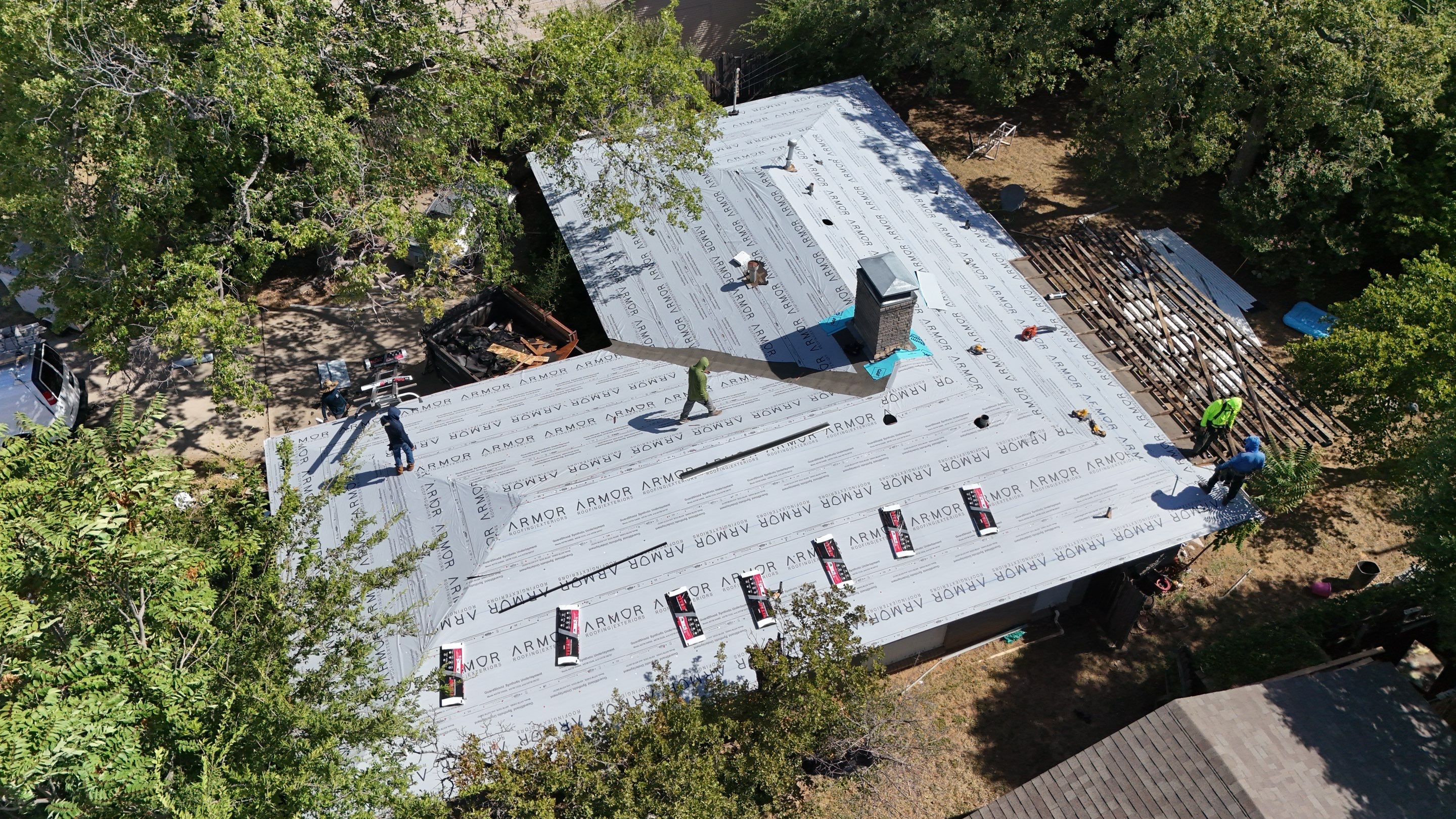 Full Roof Replacement and Pergola Cover Installation in Arlington, Texas by Armor Roofing | Exteriors