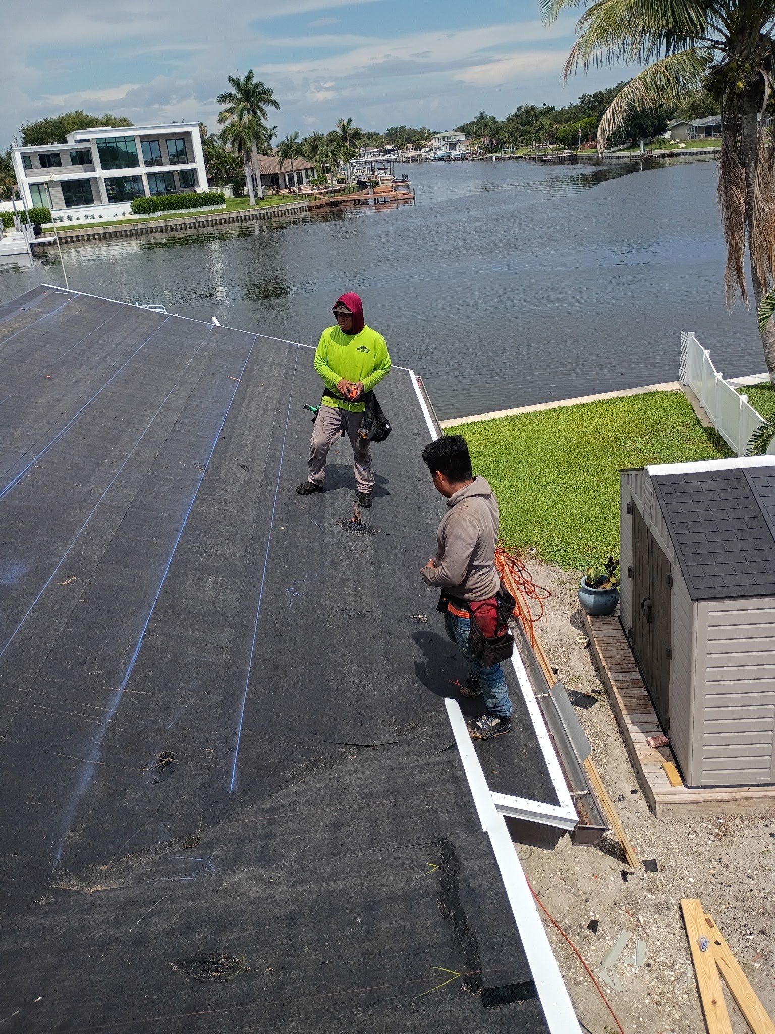 Project in St. Petersburg 33703 by Mitchell Roofing Company LLC 