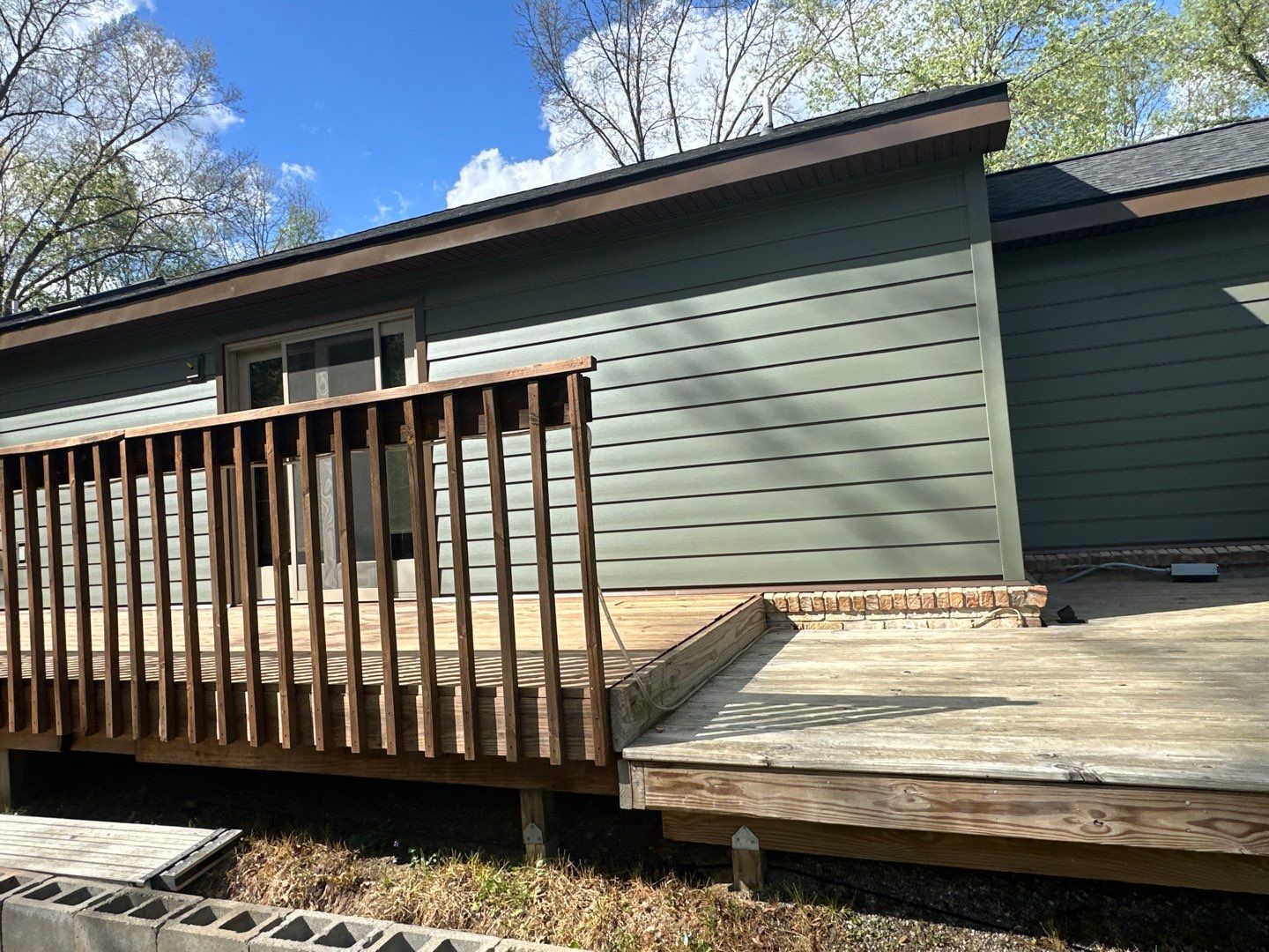 Siding Replacement using Alside S7 Cedar Mill Grain Composite by 180 Contractors