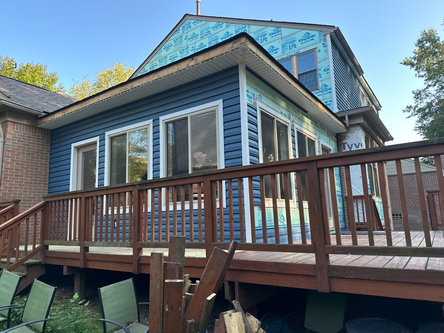 Siding Replacement using Alside Charter Oak D4.5" by 180 Contractors