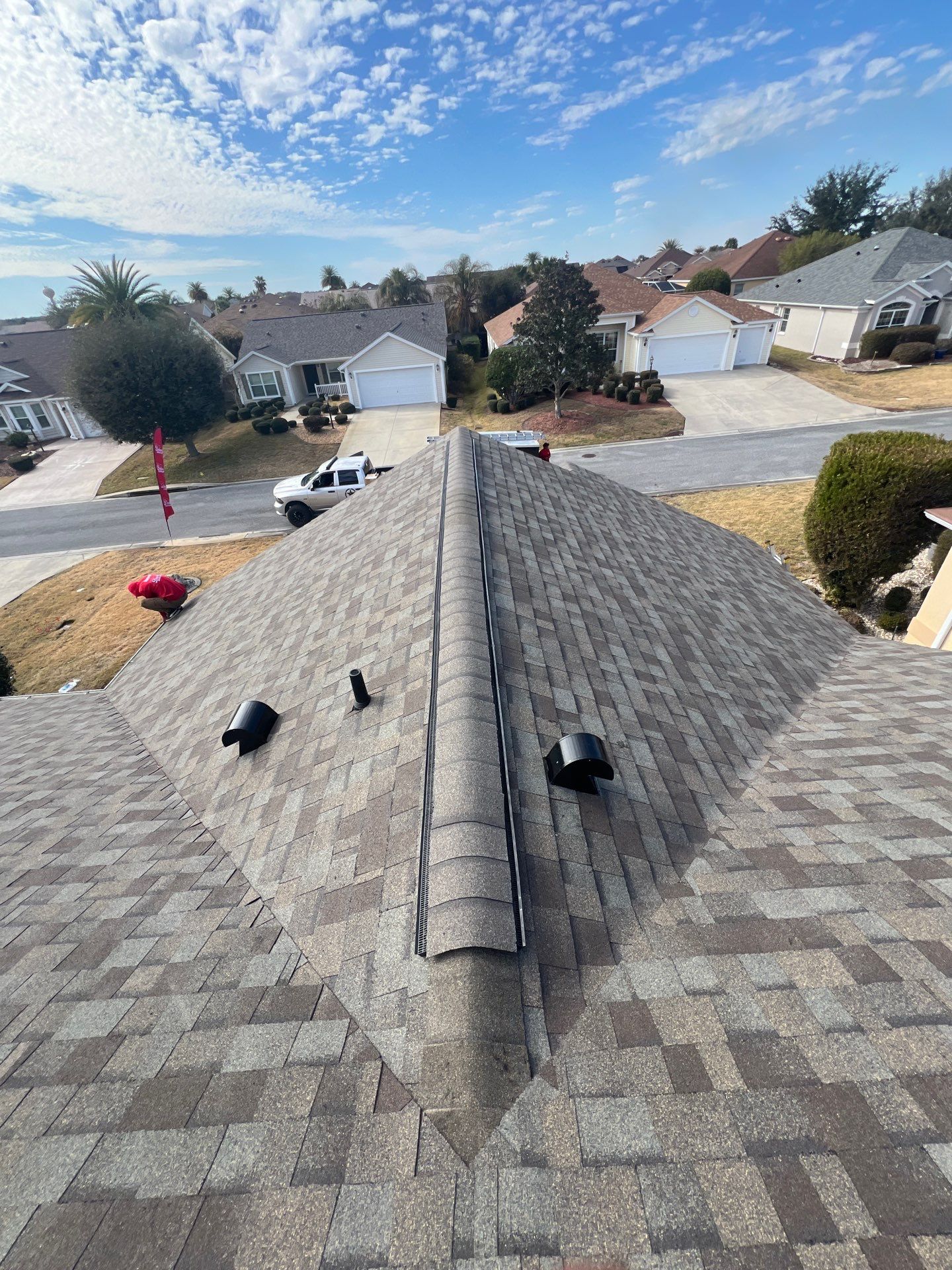 Shingles installed in The Villages, FL by Brehm Roofing