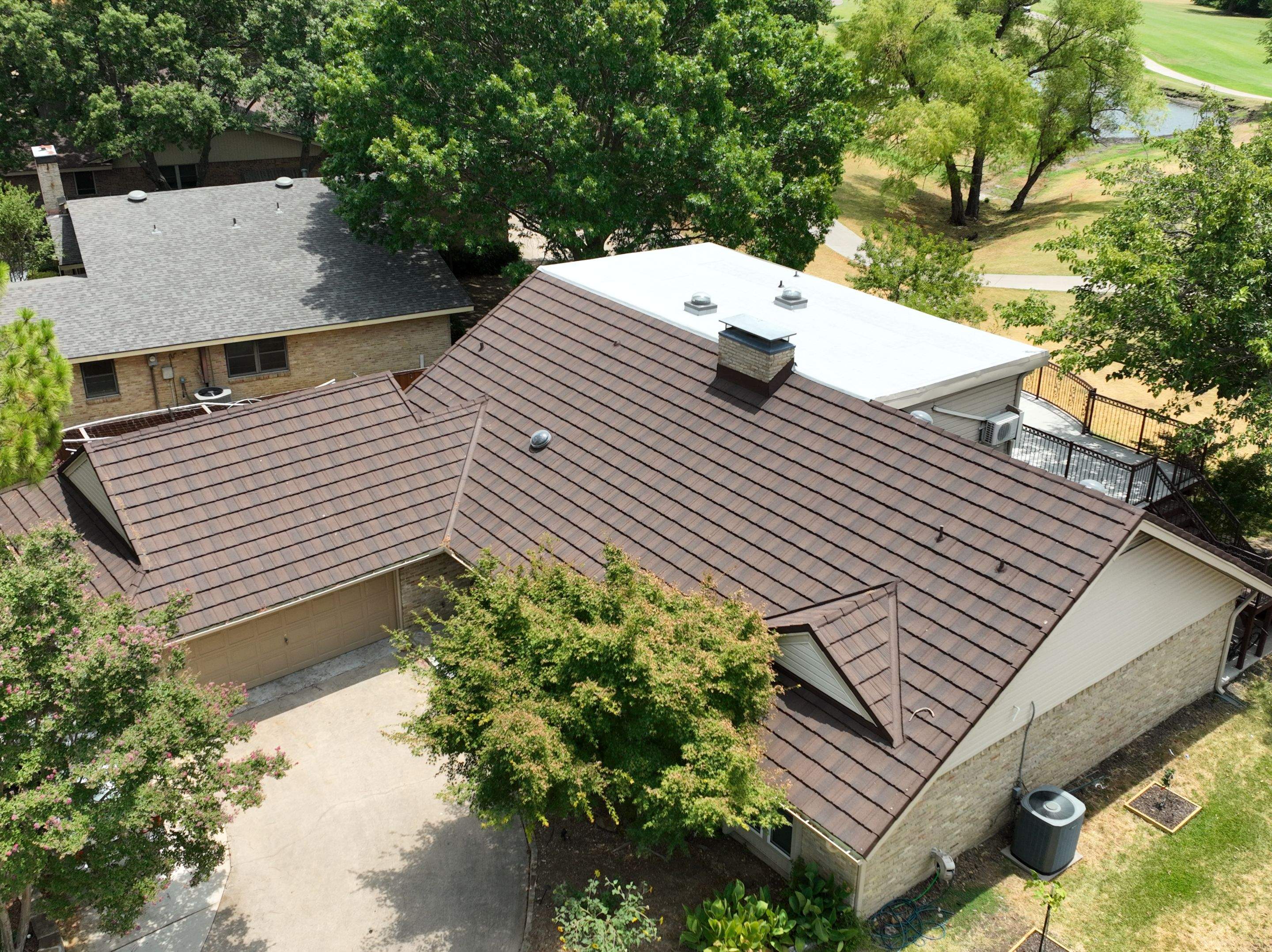 Stone Coated Steel Roof Replacement using Boral Steel by Becker Roofing and Exteriors