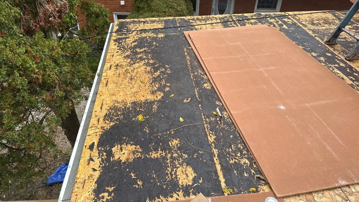 Roof Replacement using Owens Corning Colonial Slate by 180 Contractors