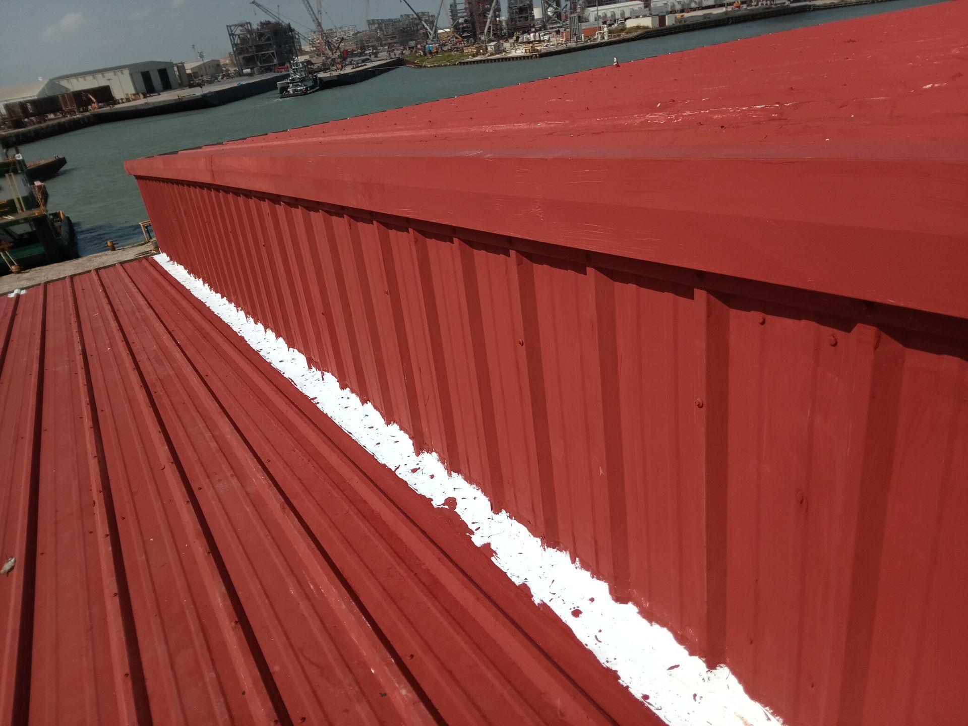 Ingleside Waterfront Industrial Waterproofing by Bayfront Roofing and Construction