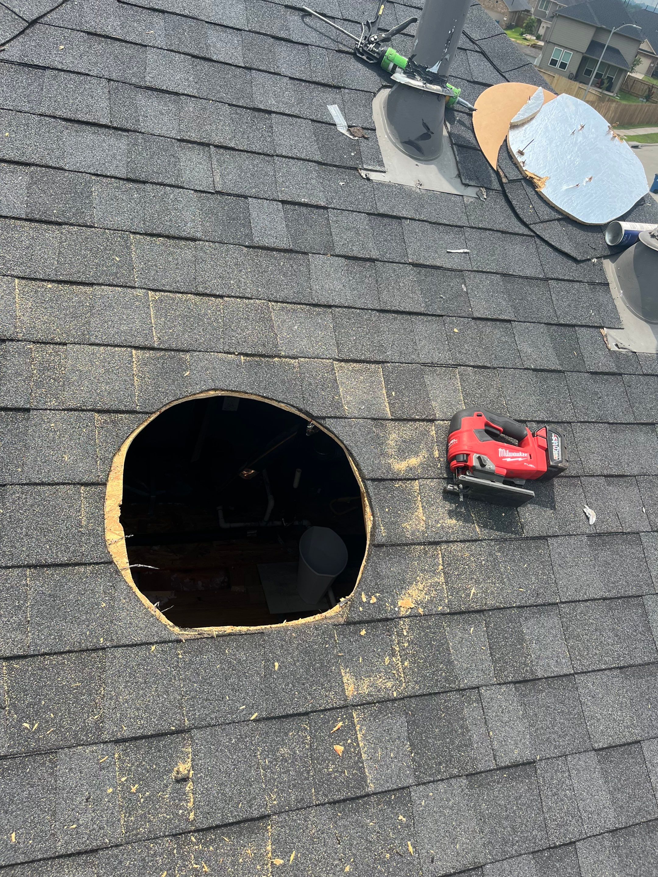 Roof Tune up Project in Magnolia by Roofing Technologies Unlimited